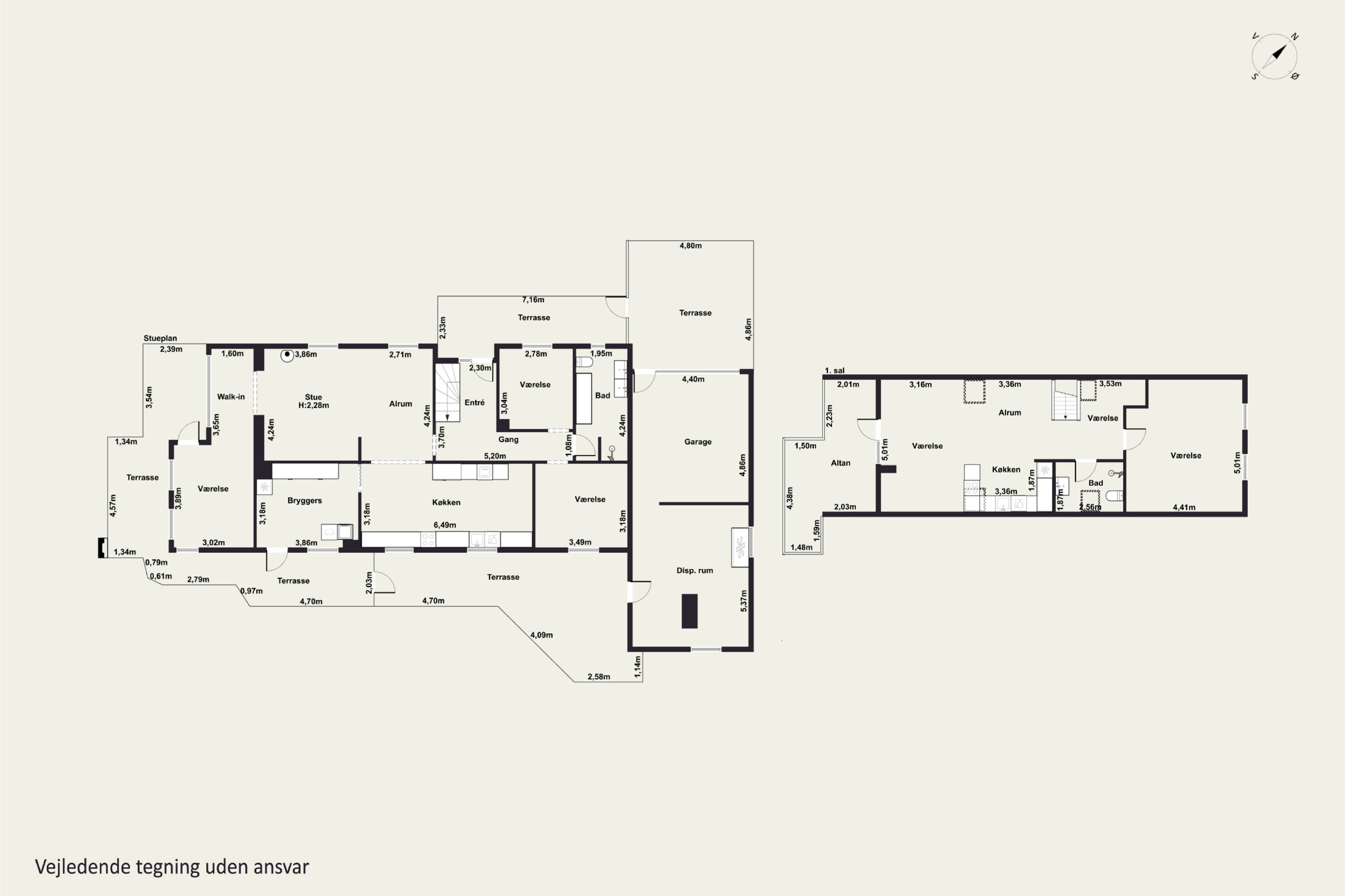 Plantegninger billede af Hovmarken 27, Skellerup, 5540 Ullerslev