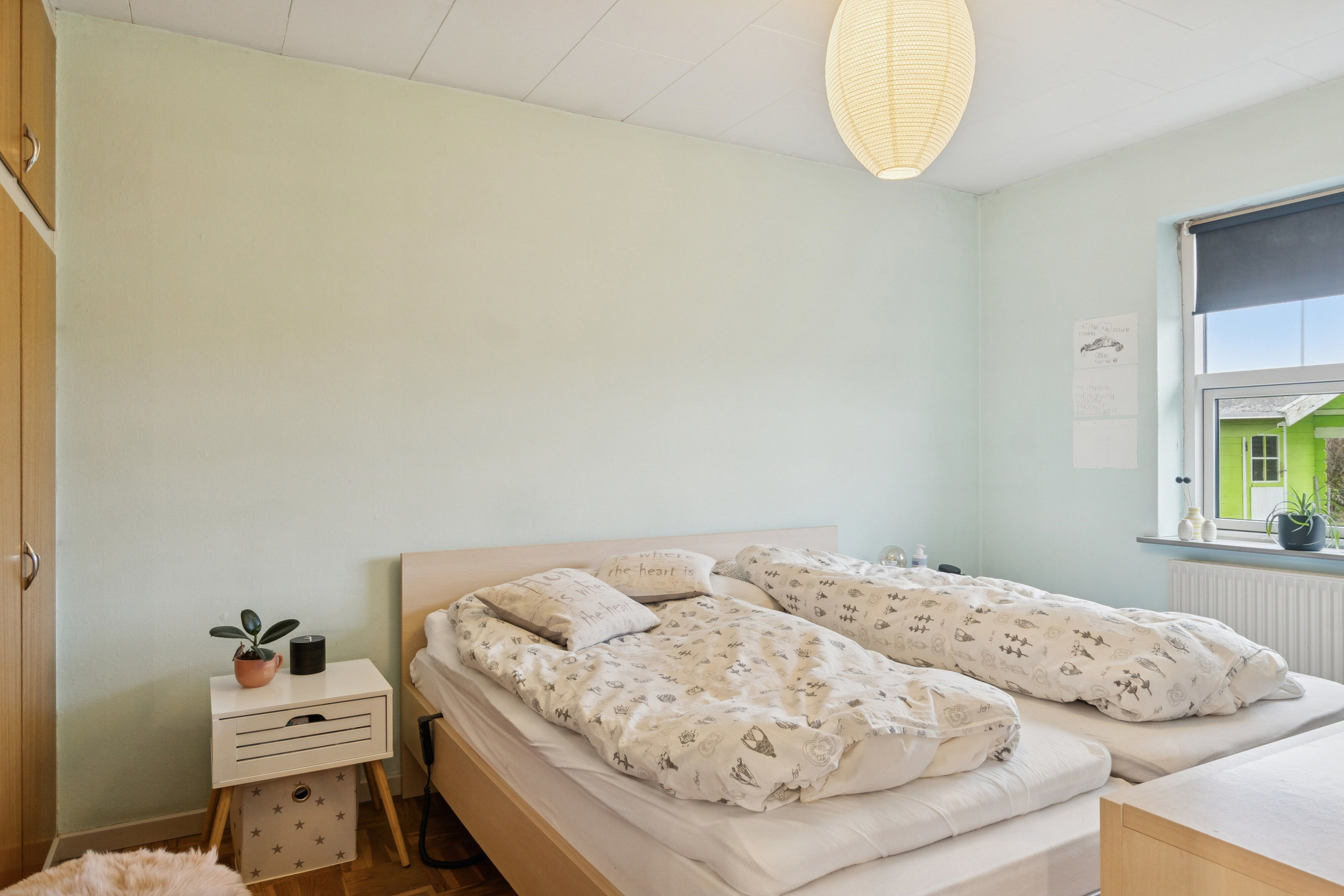 Fremhævet soveværelse billede i fuldskærmstilstand. Billede af Lindevej 10, 4262 Sandved