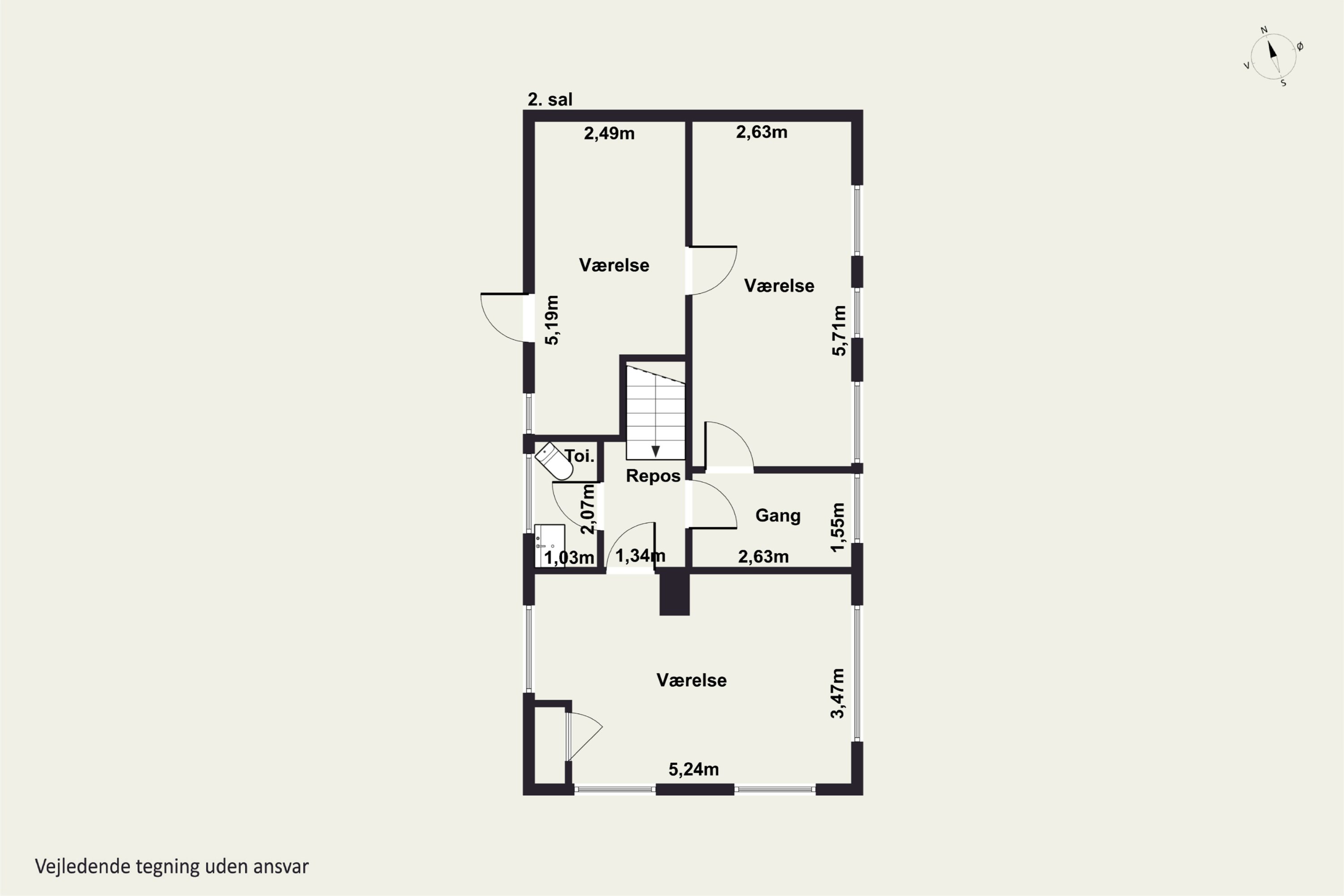 Plantegninger billede af Guldborgvej 282, Guldborg, 4862 Guldborg
