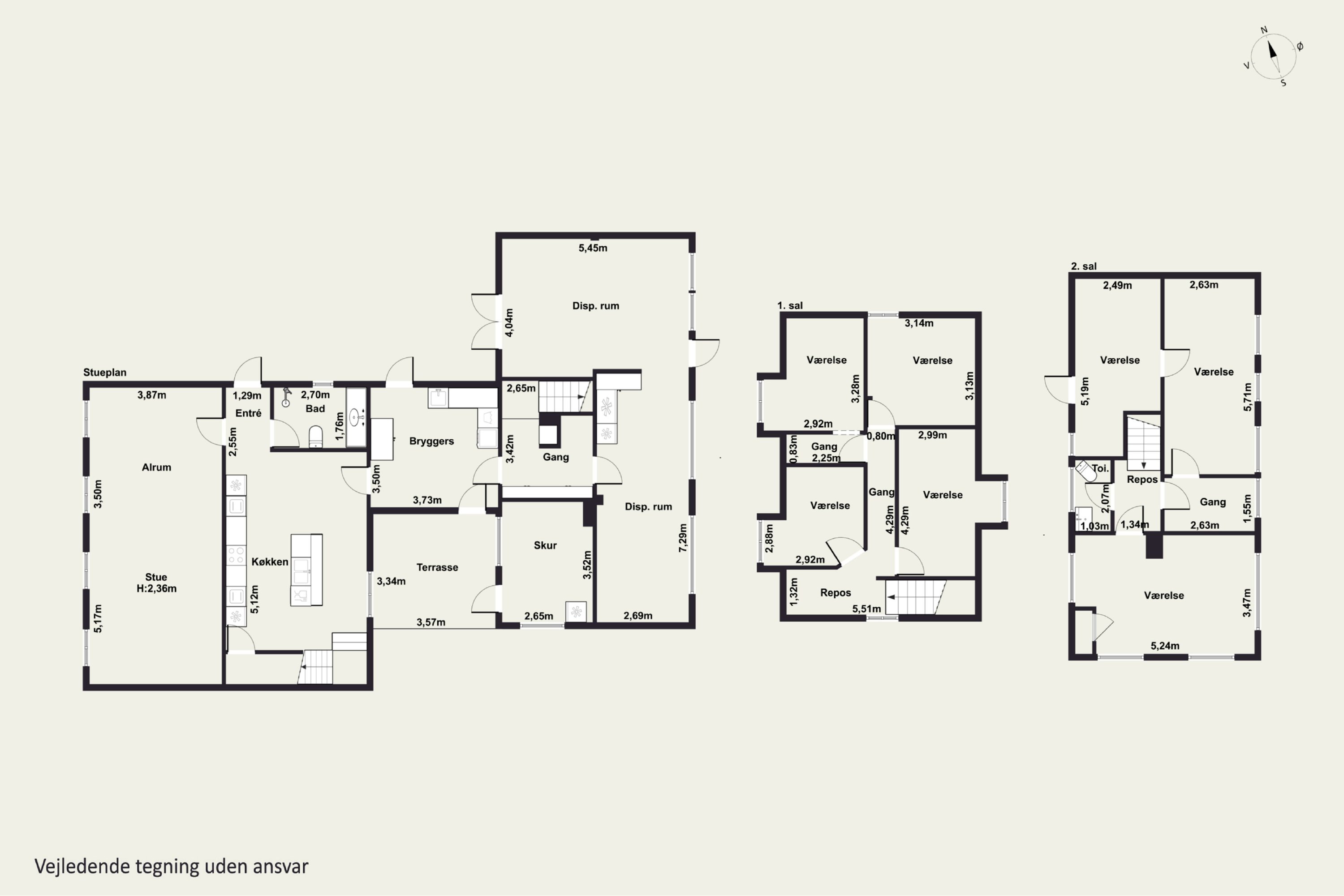 Plantegninger billede af Guldborgvej 282, Guldborg, 4862 Guldborg