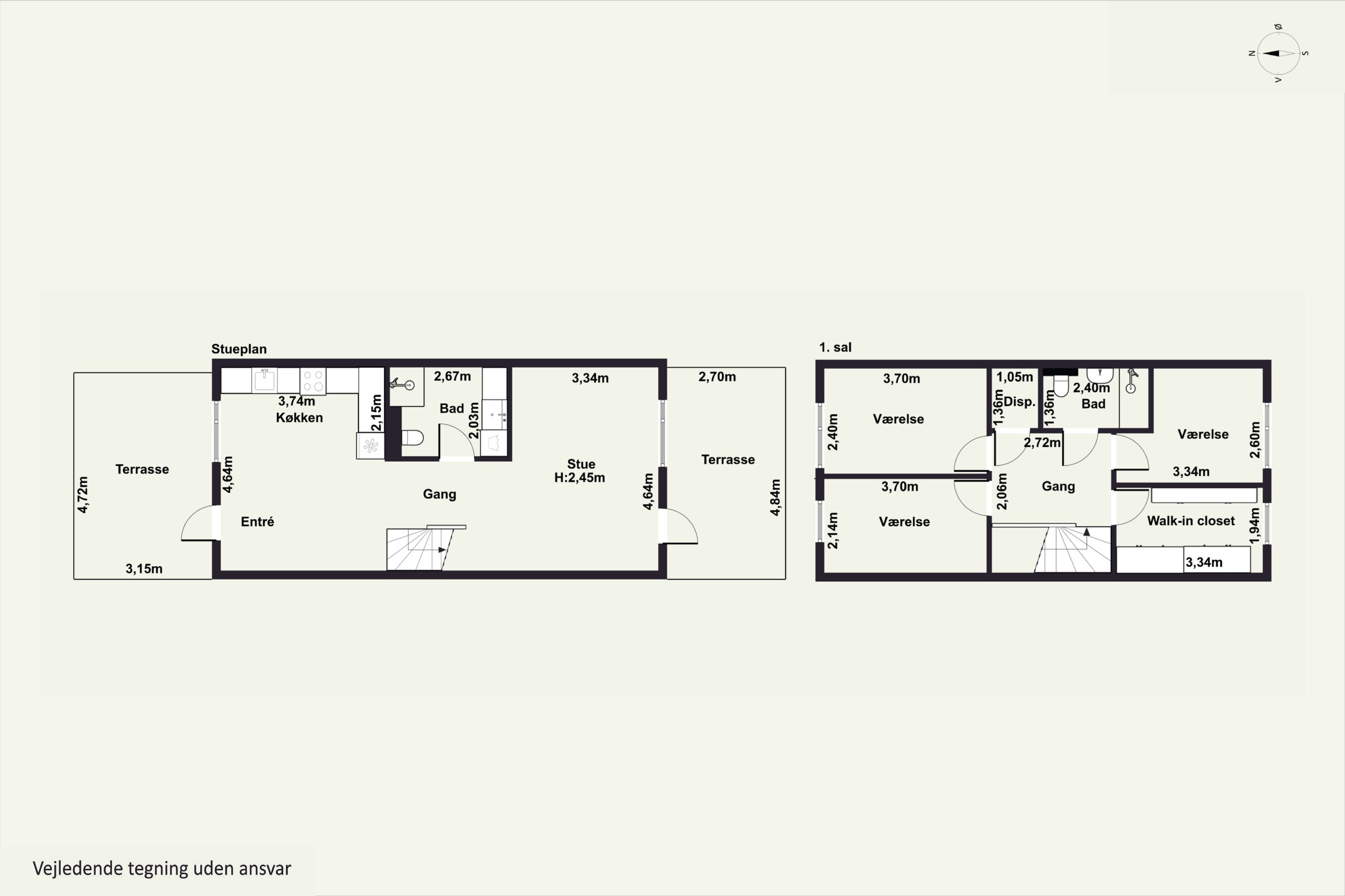 Plantegninger billede af Tårnvej 97F, 2610 Rødovre