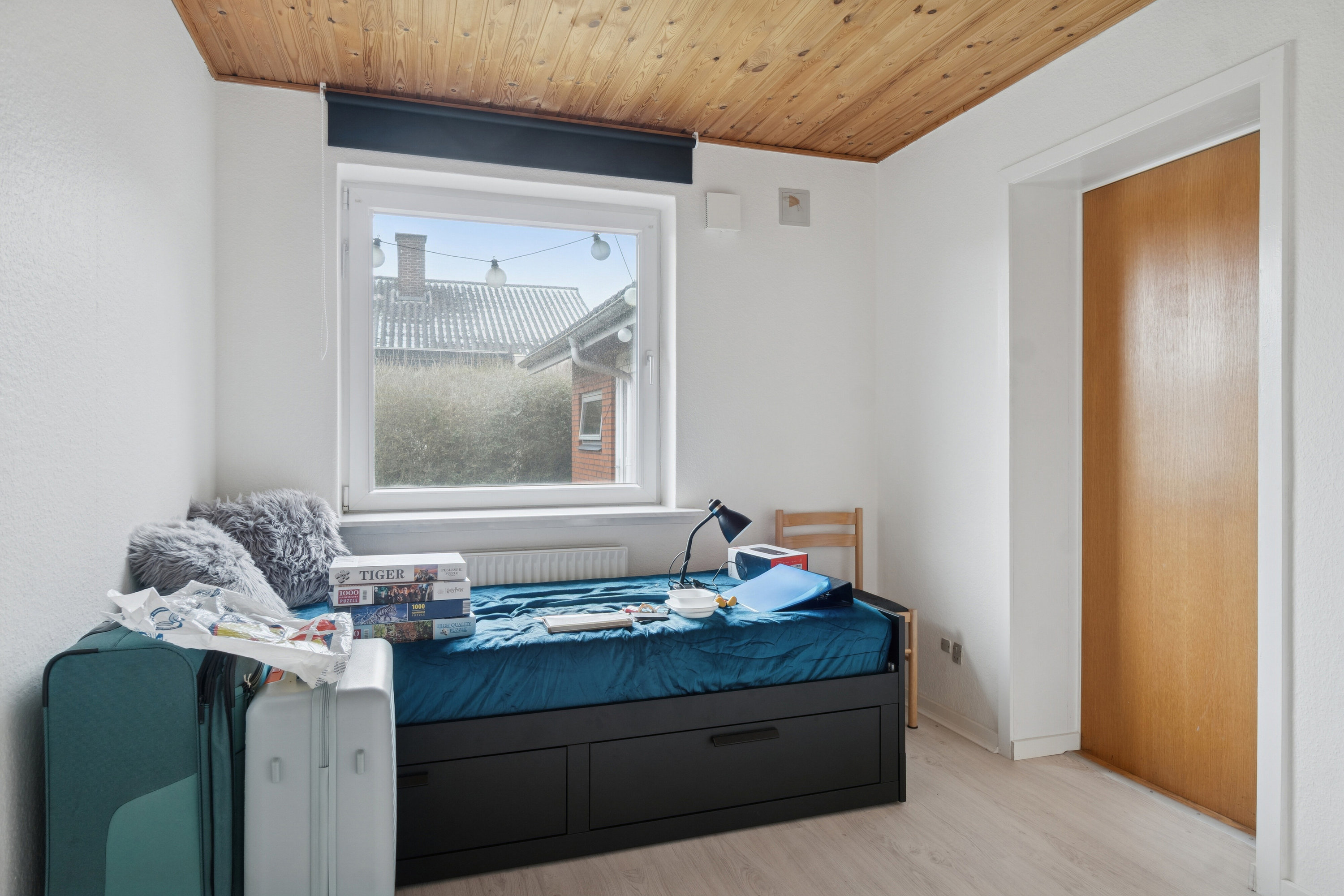 Fremhævet soveværelse billede i fuldskærmstilstand. Billede af Gøgevej 8, Ø Snede, 8723 Løsning