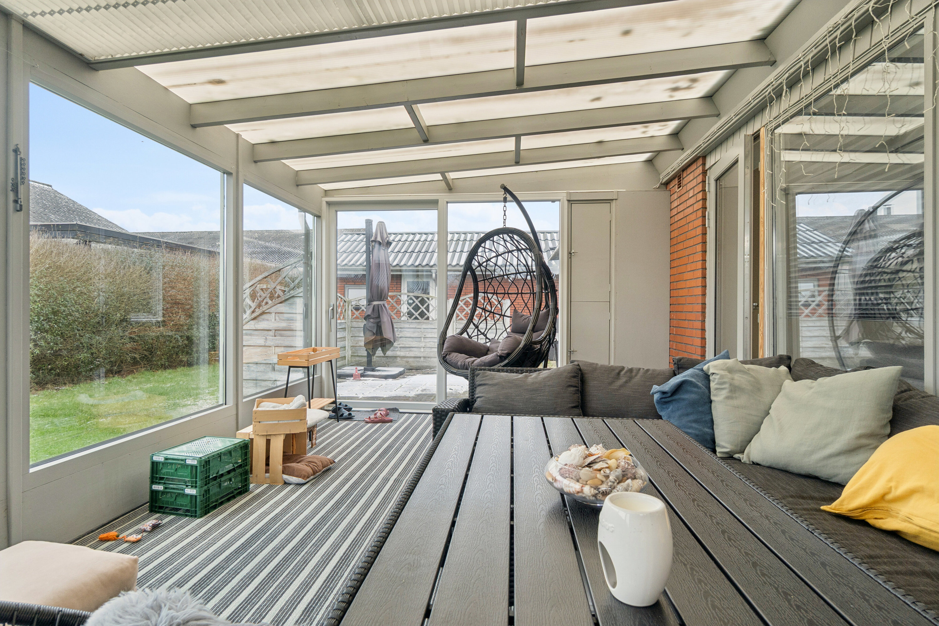 Fremhævet terrasse billede i fuldskærmstilstand. Billede af Gøgevej 8, Ø Snede, 8723 Løsning