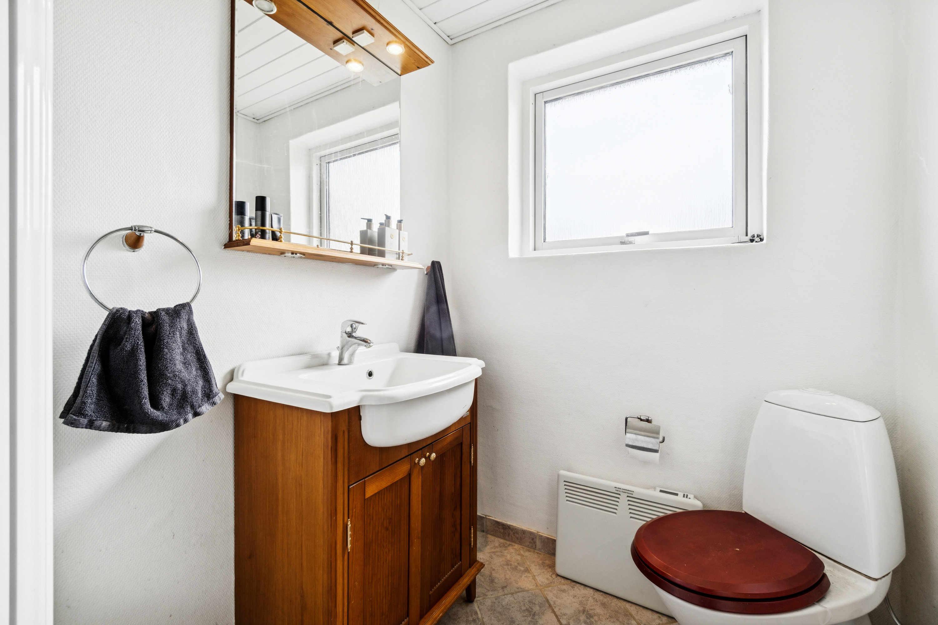 Fremhævet badeværelse billede i fuldskærmstilstand. Billede af Bundgårdsvej 9B, Kjeldbjerg, 7800 Skive