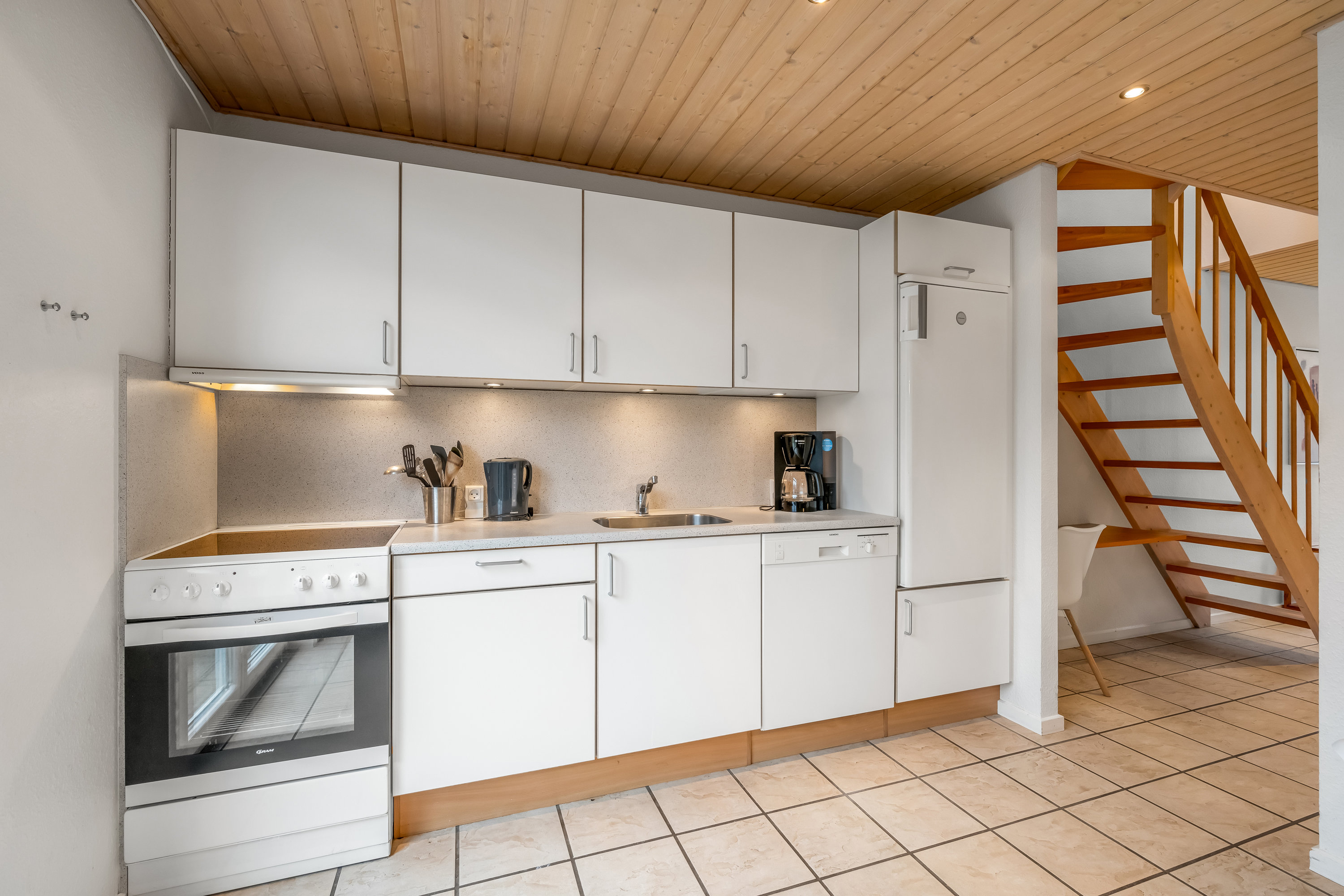 Fremhævet køkken billede i fuldskærmstilstand. Billede af Lønne Feriepark 148B, Lønne, 6830 Nørre Nebel