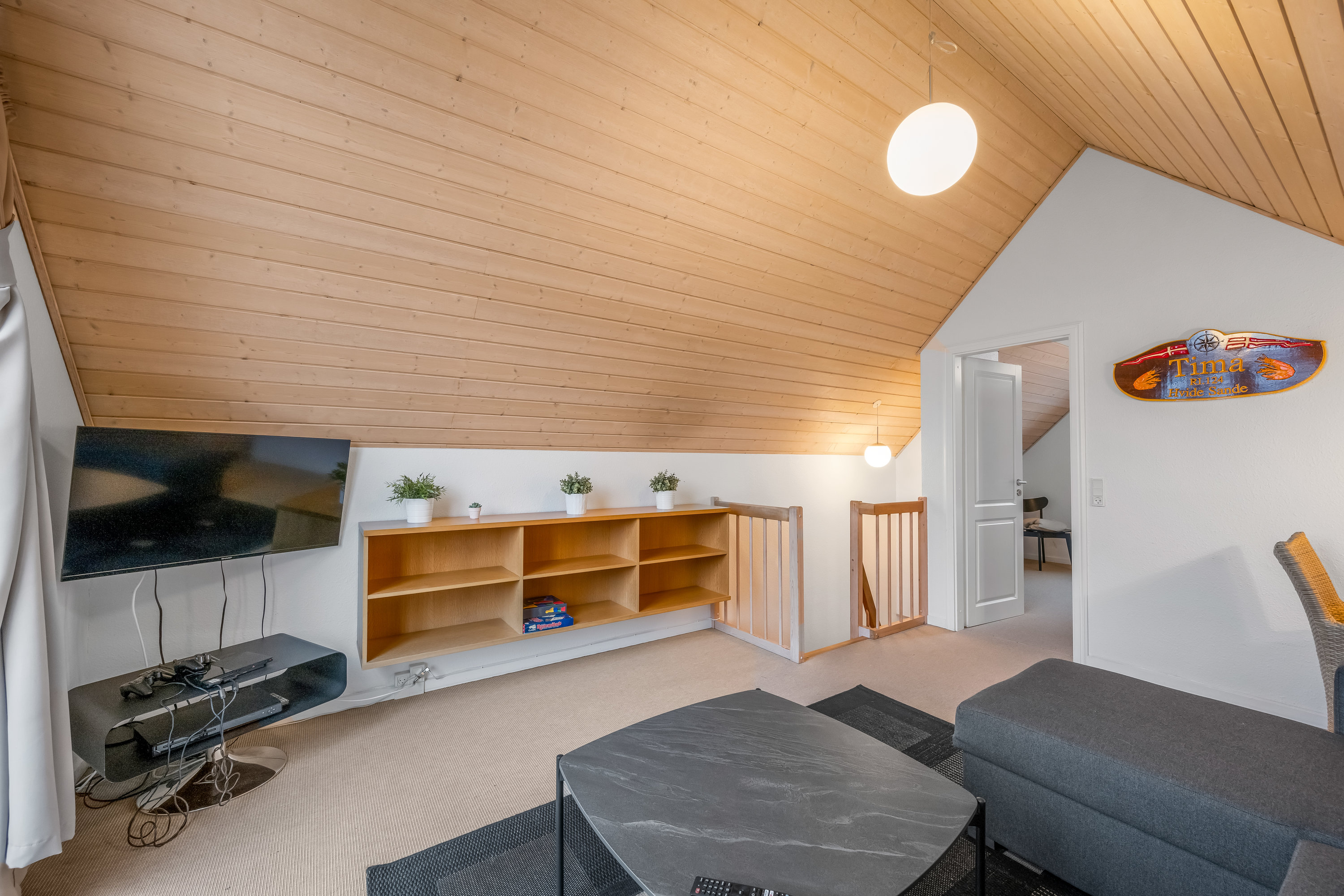 Fremhævet stue billede i fuldskærmstilstand. Billede af Lønne Feriepark 148B, Lønne, 6830 Nørre Nebel