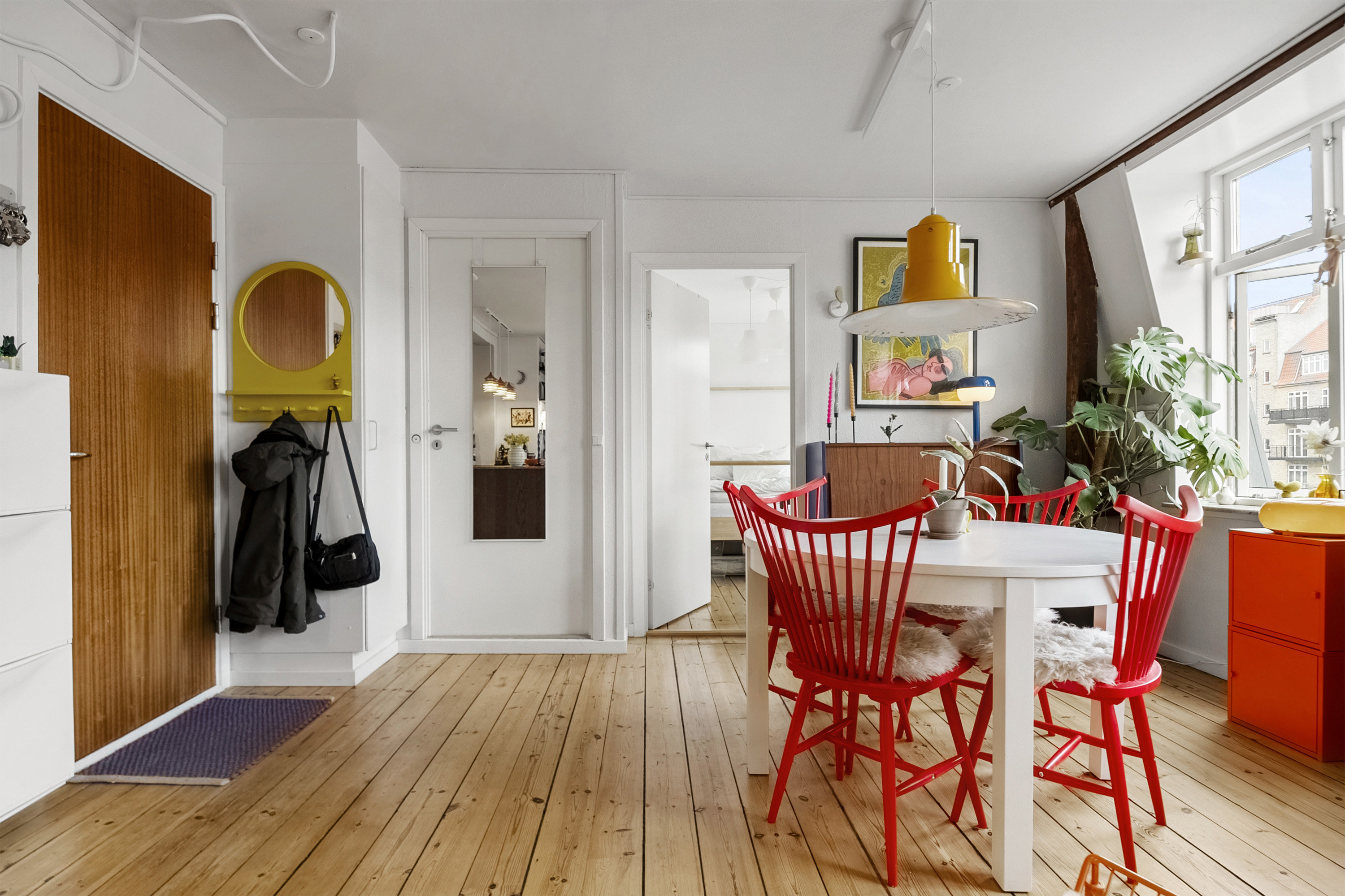 Fremhævet spisestue billede i fuldskærmstilstand. Billede af Gyldenløvesgade 8, 2. th., Trøjborg , 8200 Aarhus N