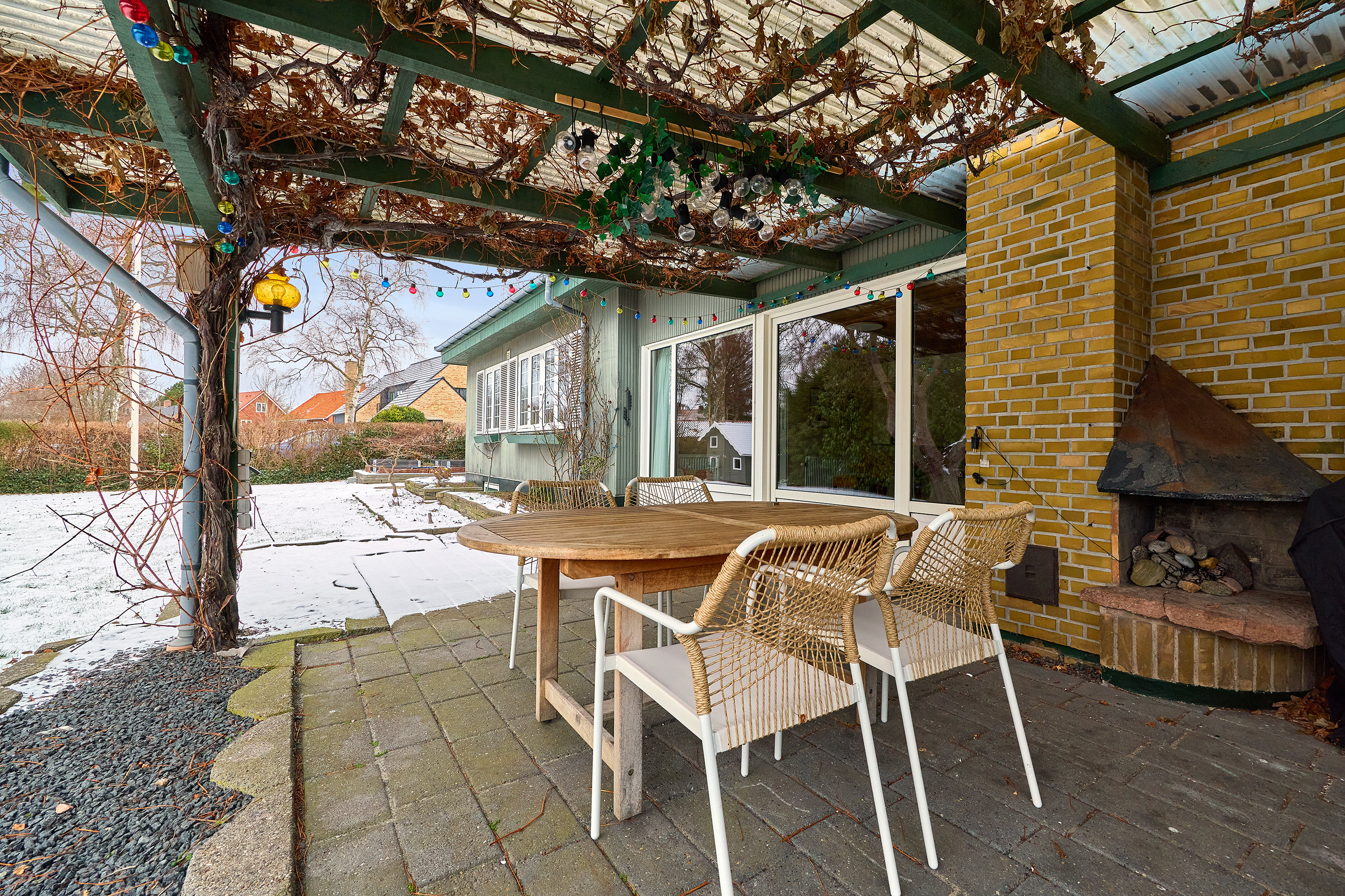 Fremhævet terrasse billede i fuldskærmstilstand. Billede af Færgevej 77, 3600 Frederikssund