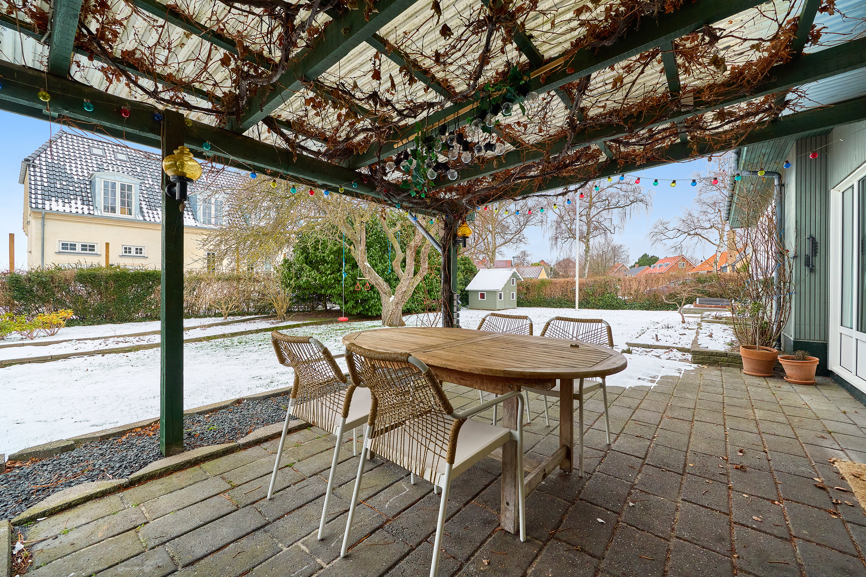 Fremhævet terrasse billede i fuldskærmstilstand. Billede af Færgevej 77, 3600 Frederikssund