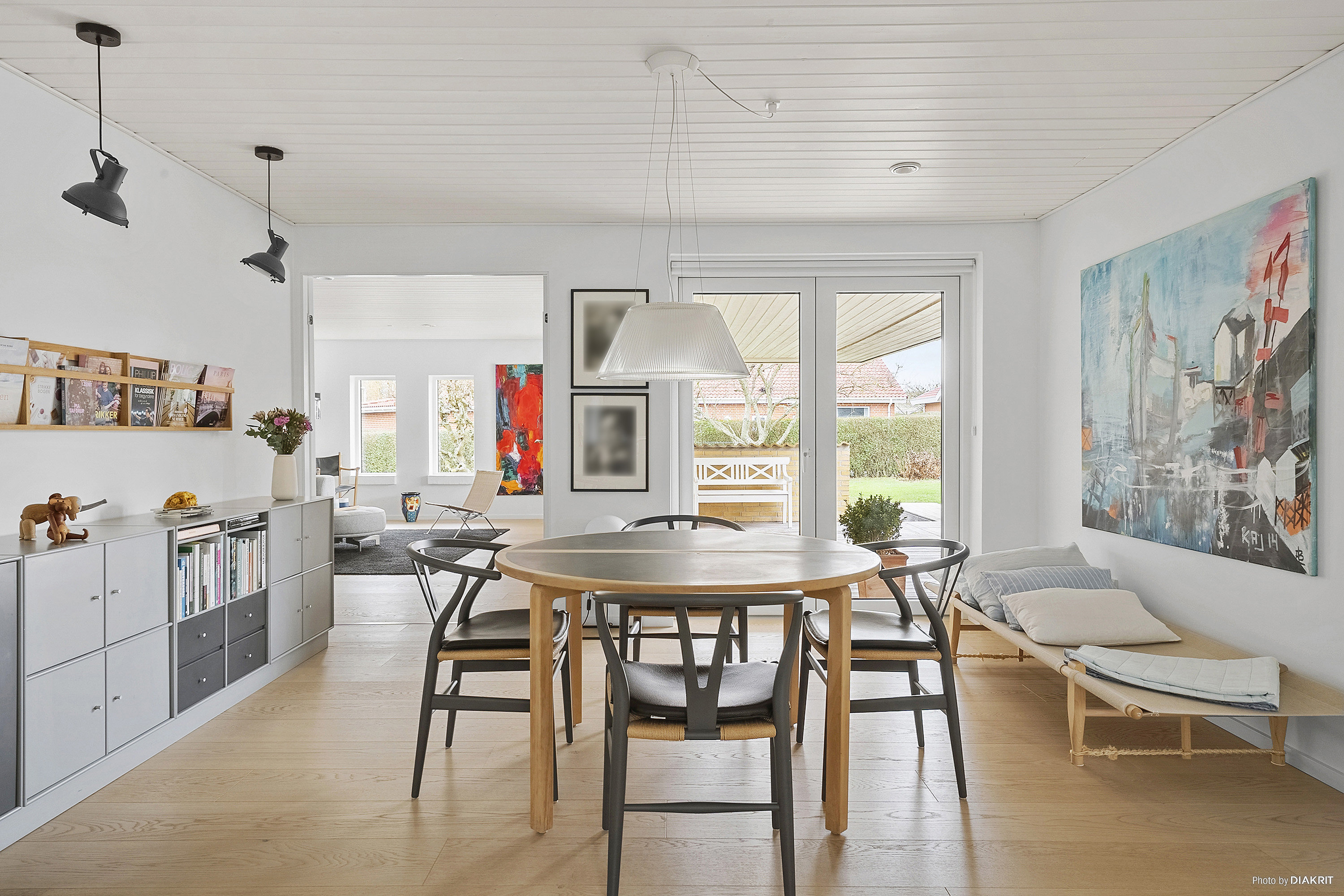 Fremhævet spisestue billede i fuldskærmstilstand. Billede af Askelunden 13, Hou, 8300 Odder