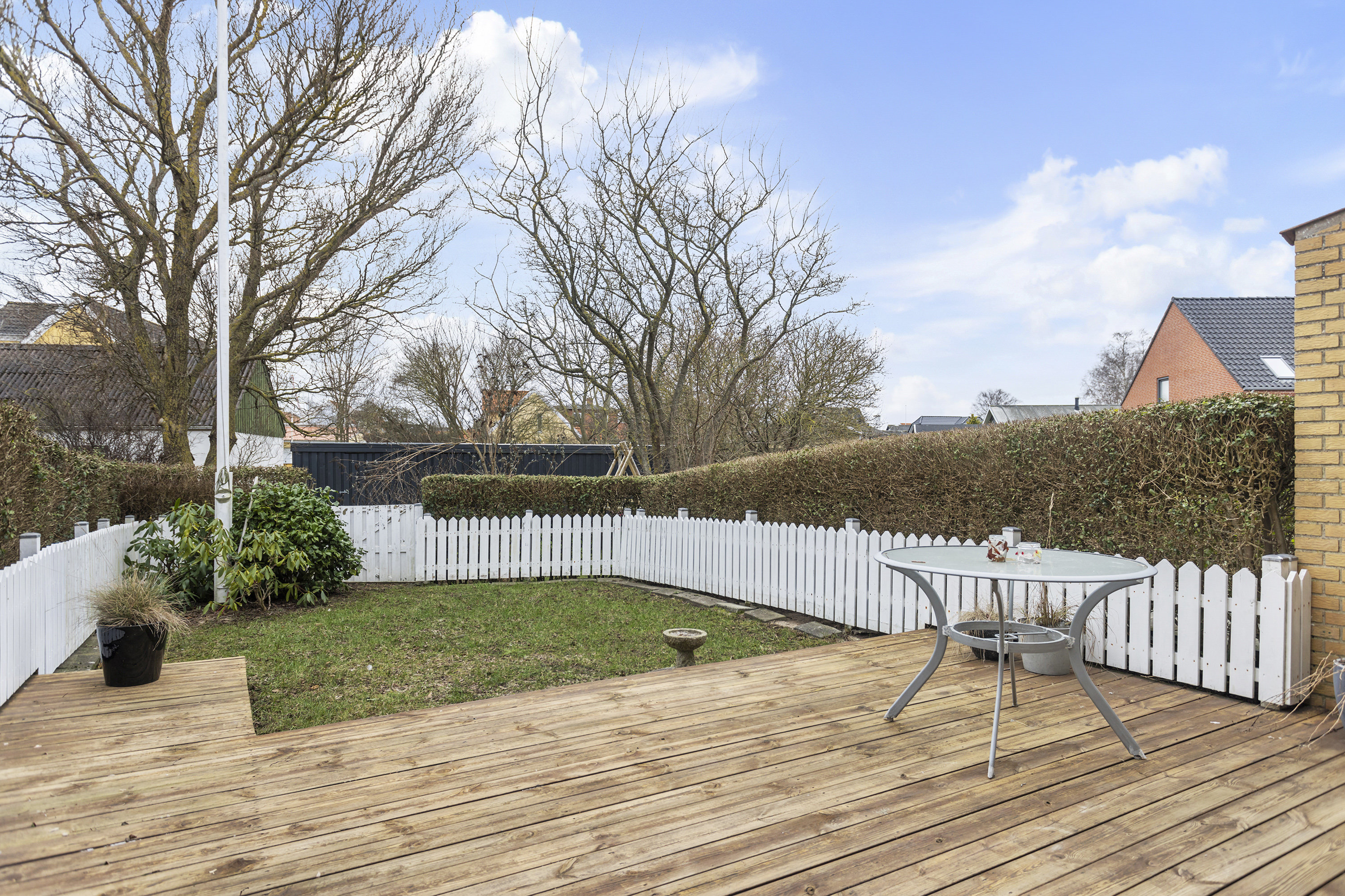 Fremhævet terrasse billede i fuldskærmstilstand. Billede af Sneppevej 3B, 9900 Frederikshavn