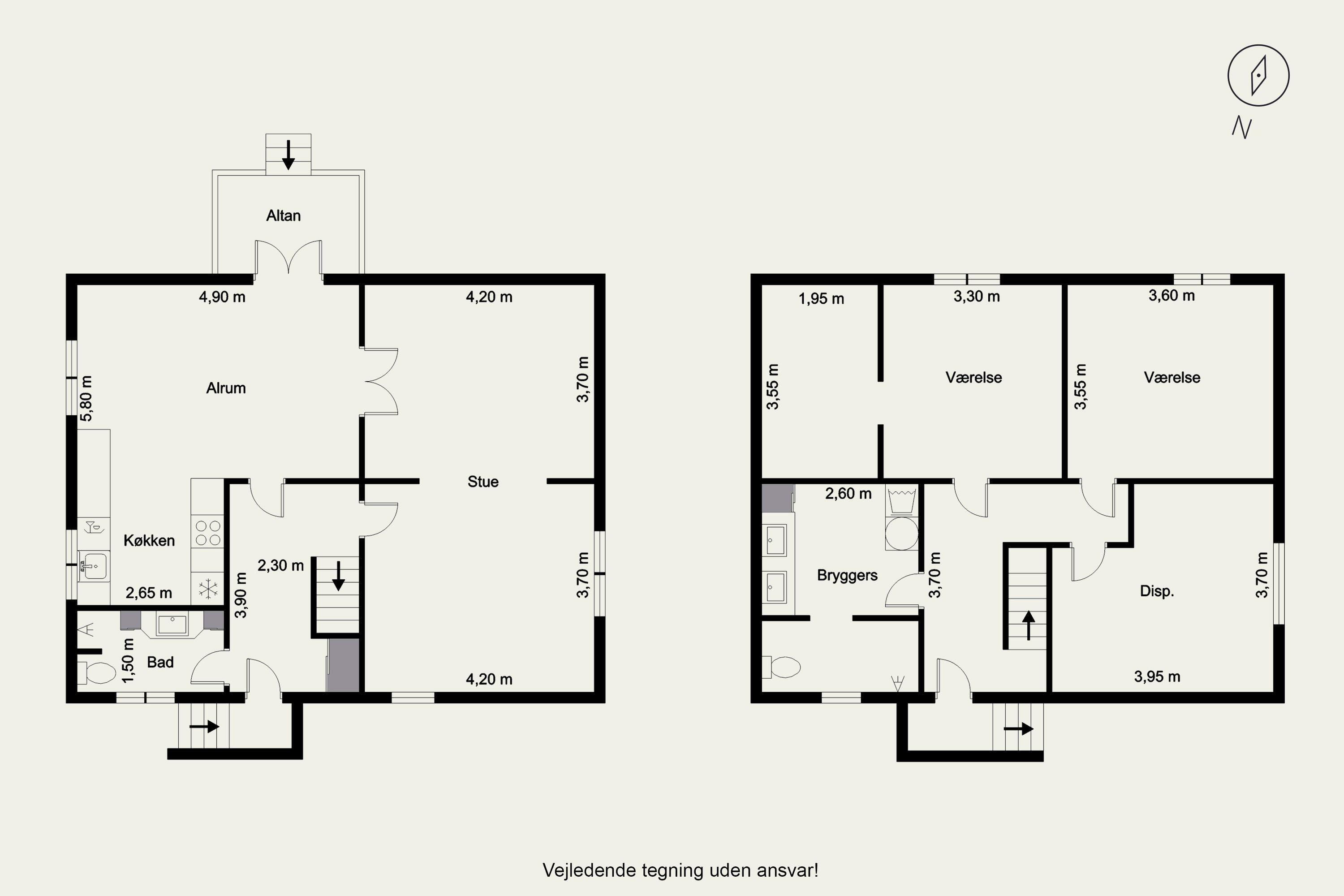Plantegninger billede af Lindevej 3, 6880 Tarm