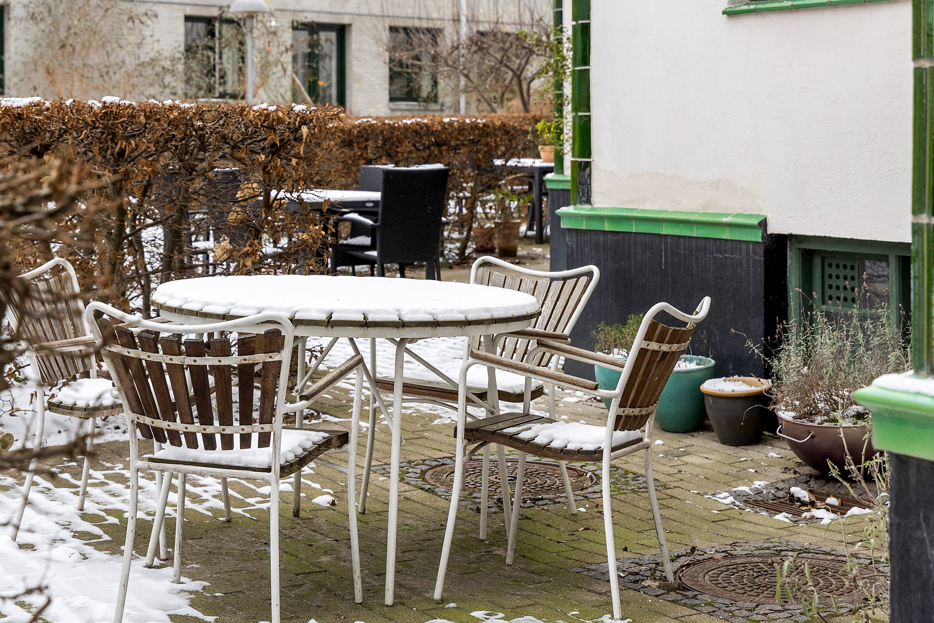 Fremhævet gårdmiljø billede i fuldskærmstilstand. Billede af Christianshavns Voldgade 17, 1. tv., 1424 København K