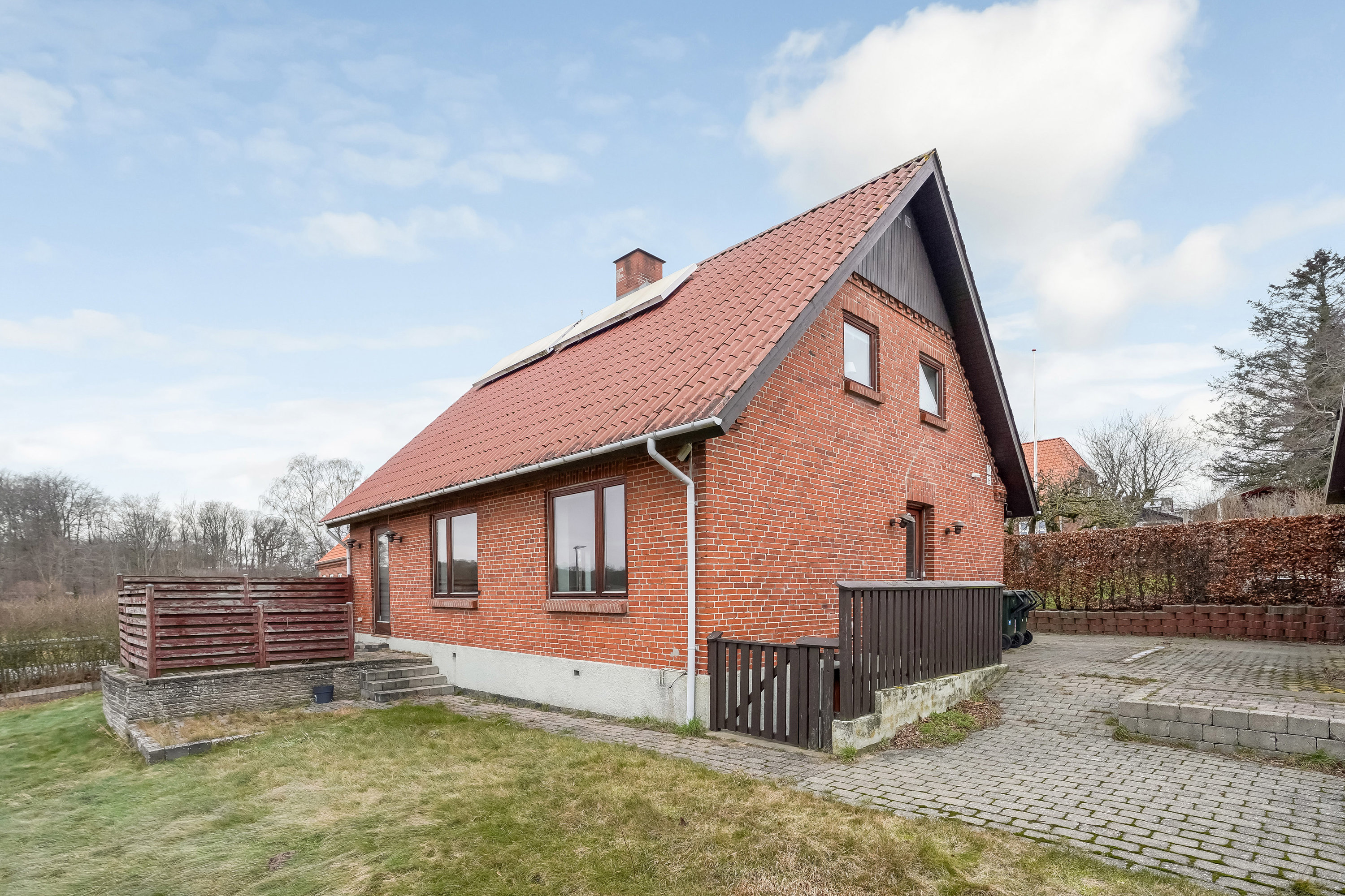 Fremhævet ejendommen billede i fuldskærmstilstand. Billede af Hornborgvej 28, Flemming, 8762 Flemming