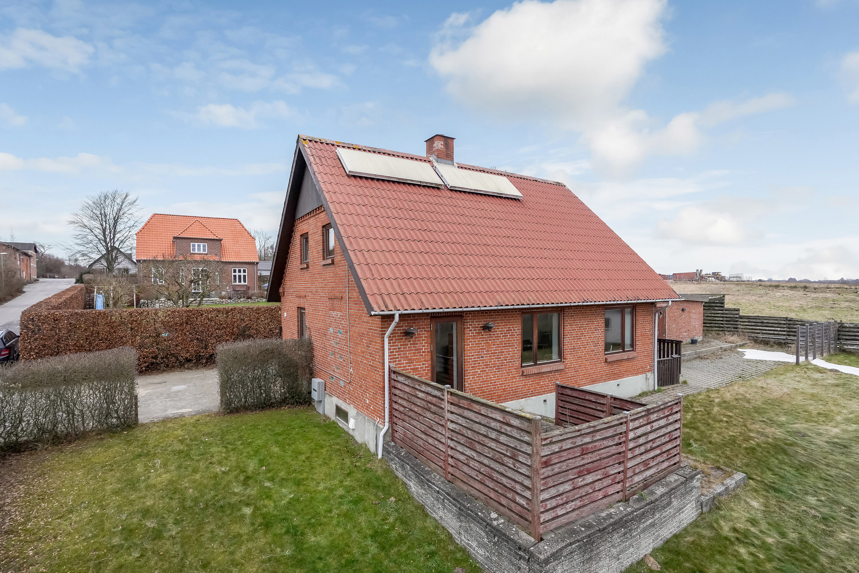 Fremhævet ejendommen billede i fuldskærmstilstand. Billede af Hornborgvej 28, Flemming, 8762 Flemming