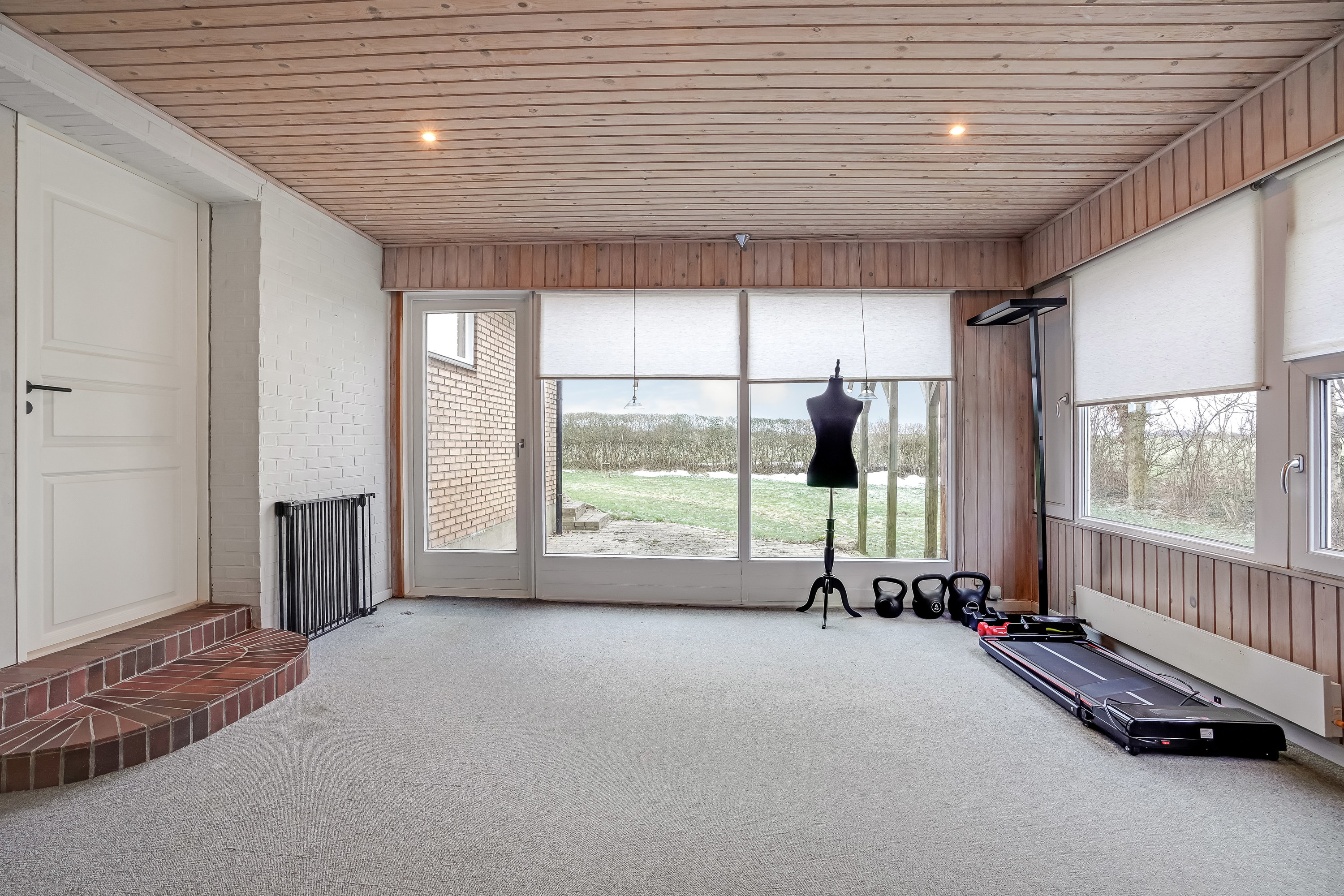 Fremhævet udestue billede i fuldskærmstilstand. Billede af Ildvedvej 11, Ildved, 7300 Jelling