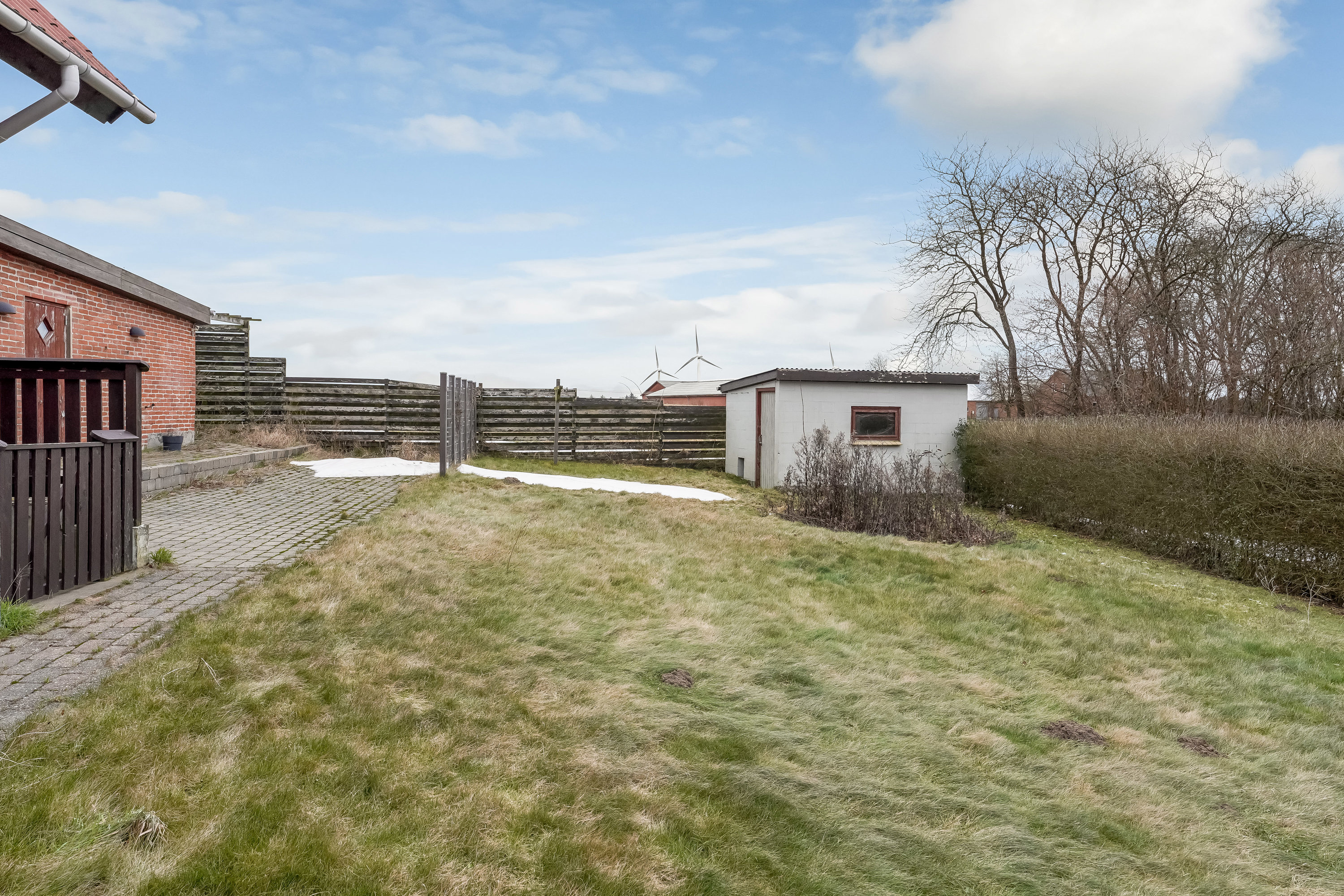 Fremhævet have billede i fuldskærmstilstand. Billede af Hornborgvej 28, Flemming, 8762 Flemming