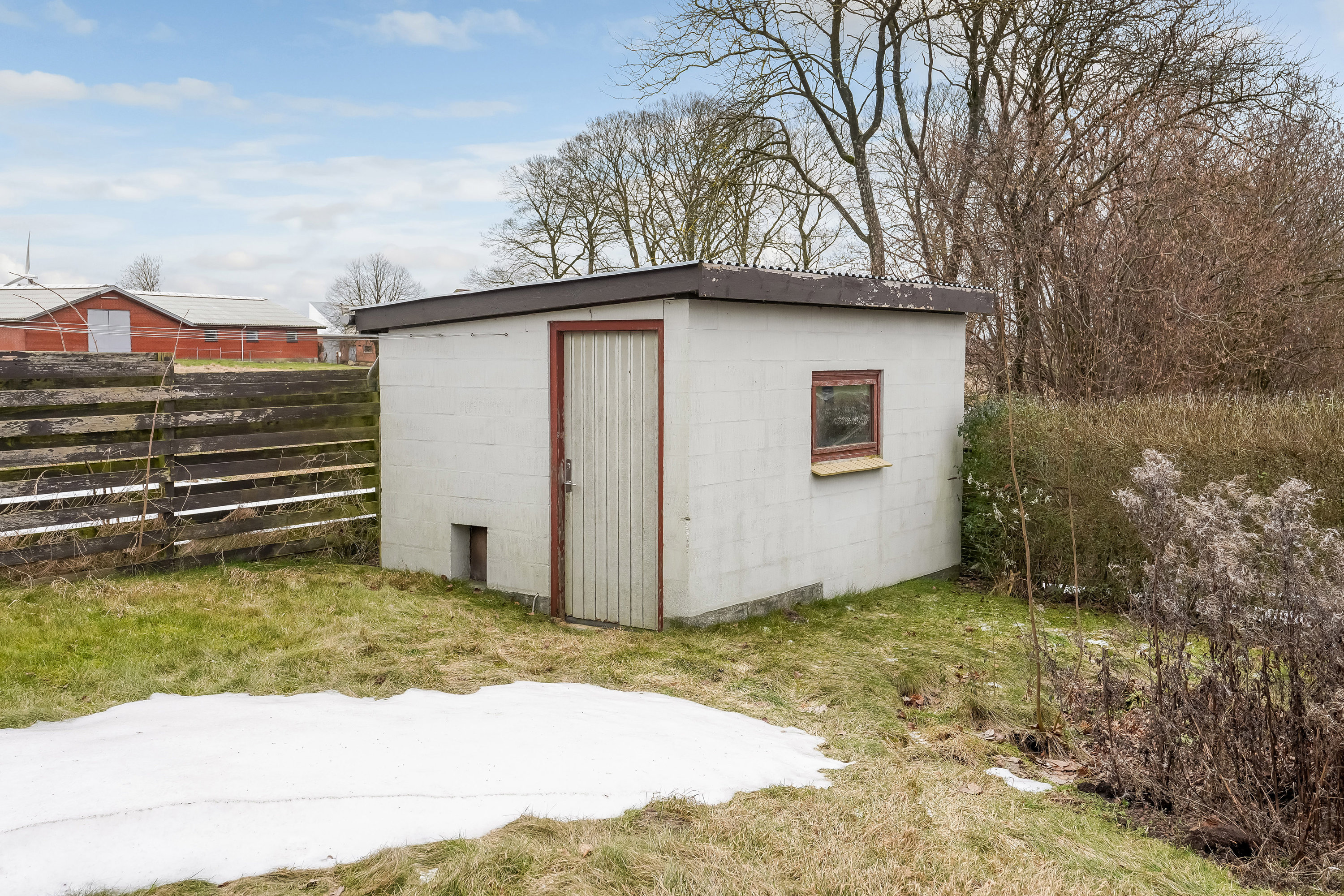 Fremhævet have billede i fuldskærmstilstand. Billede af Hornborgvej 28, Flemming, 8762 Flemming