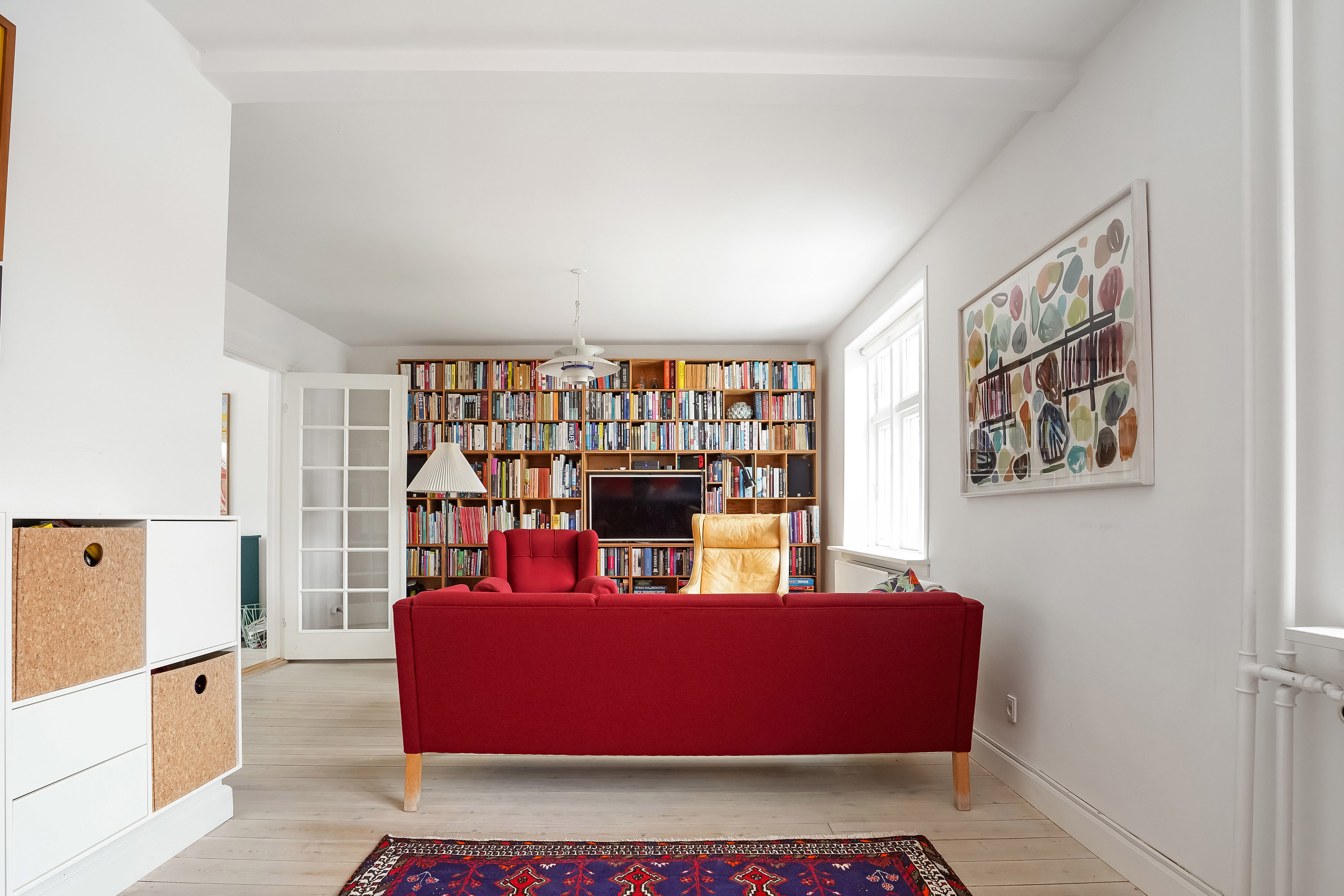 Fremhævet stue billede i fuldskærmstilstand. Billede af Tesdorpfsvej 39, 5000 Odense C