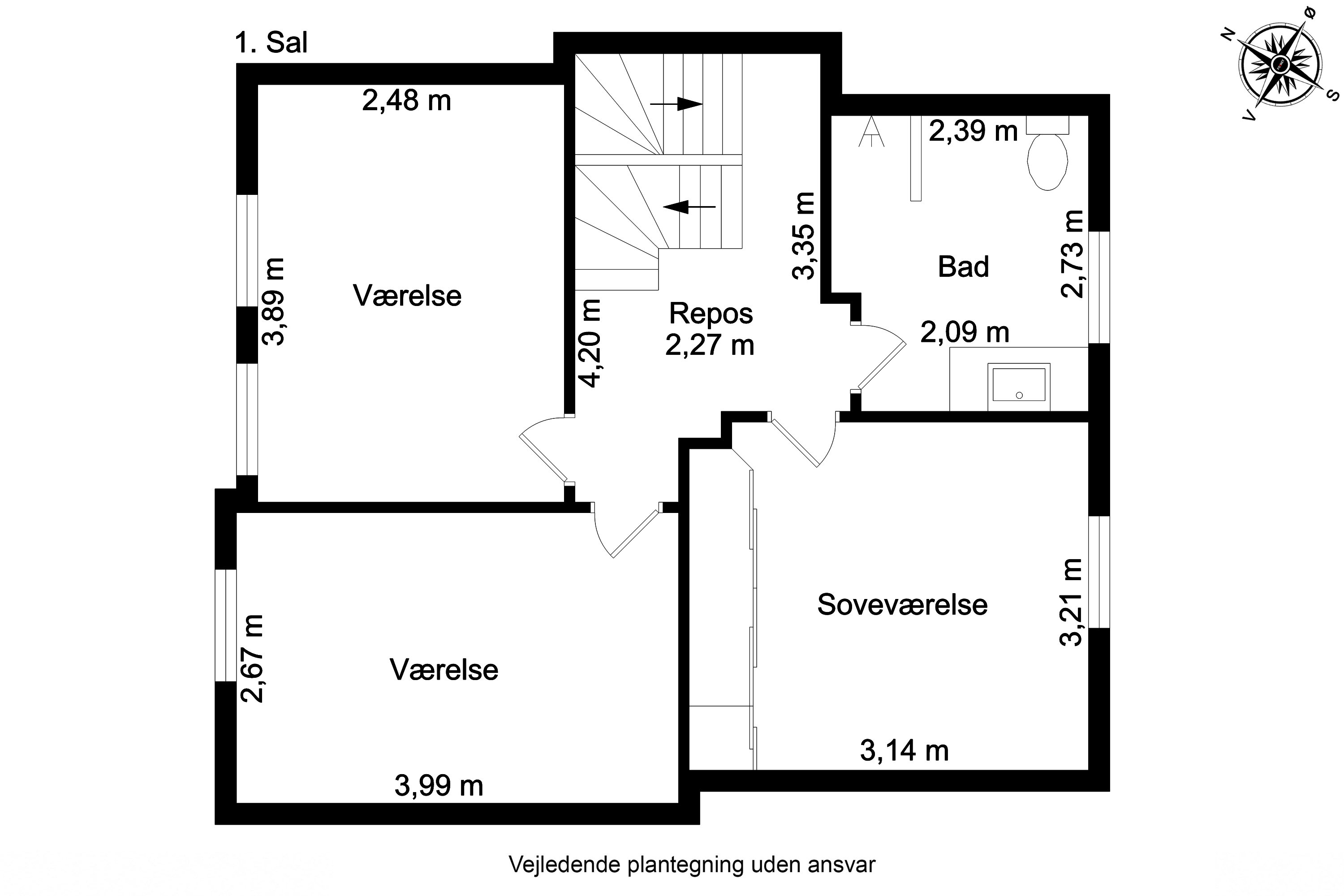 Plantegninger billede af Tesdorpfsvej 39, 5000 Odense C