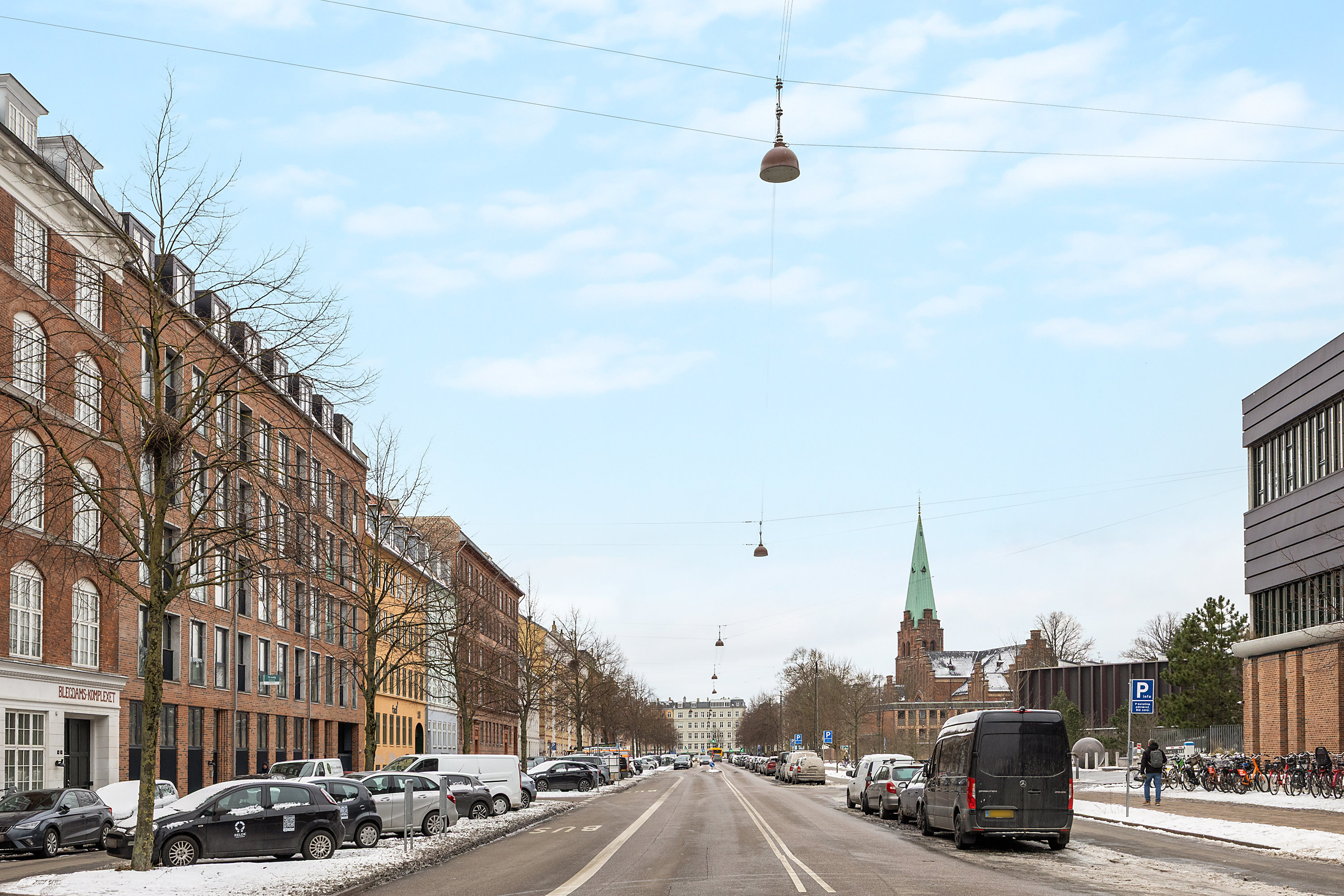 Fremhævet gade billede i fuldskærmstilstand. Billede af Blegdamsvej 30A, 3. th., 2200 København N