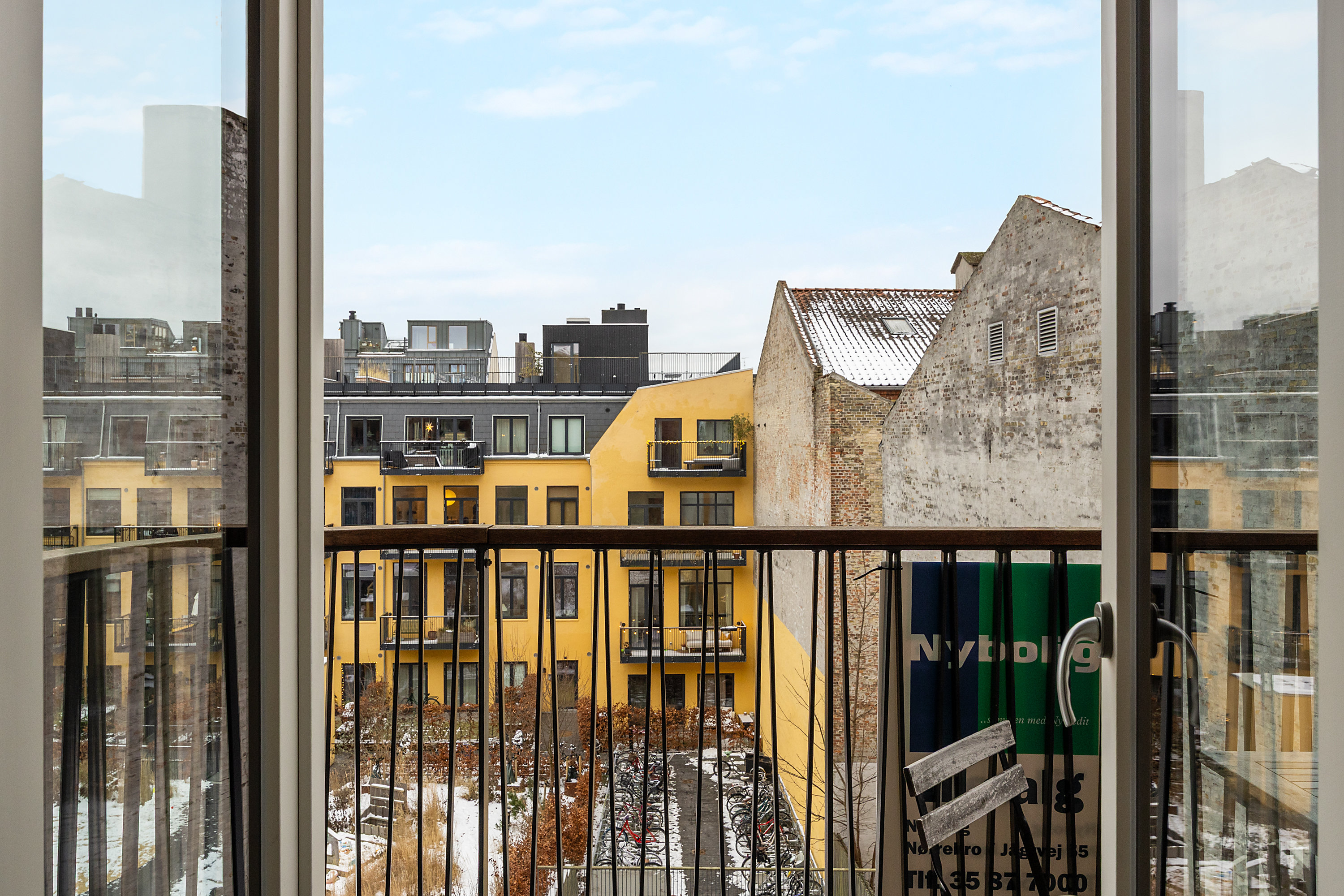 Fremhævet altan billede i fuldskærmstilstand. Billede af Blegdamsvej 30A, 3. th., 2200 København N