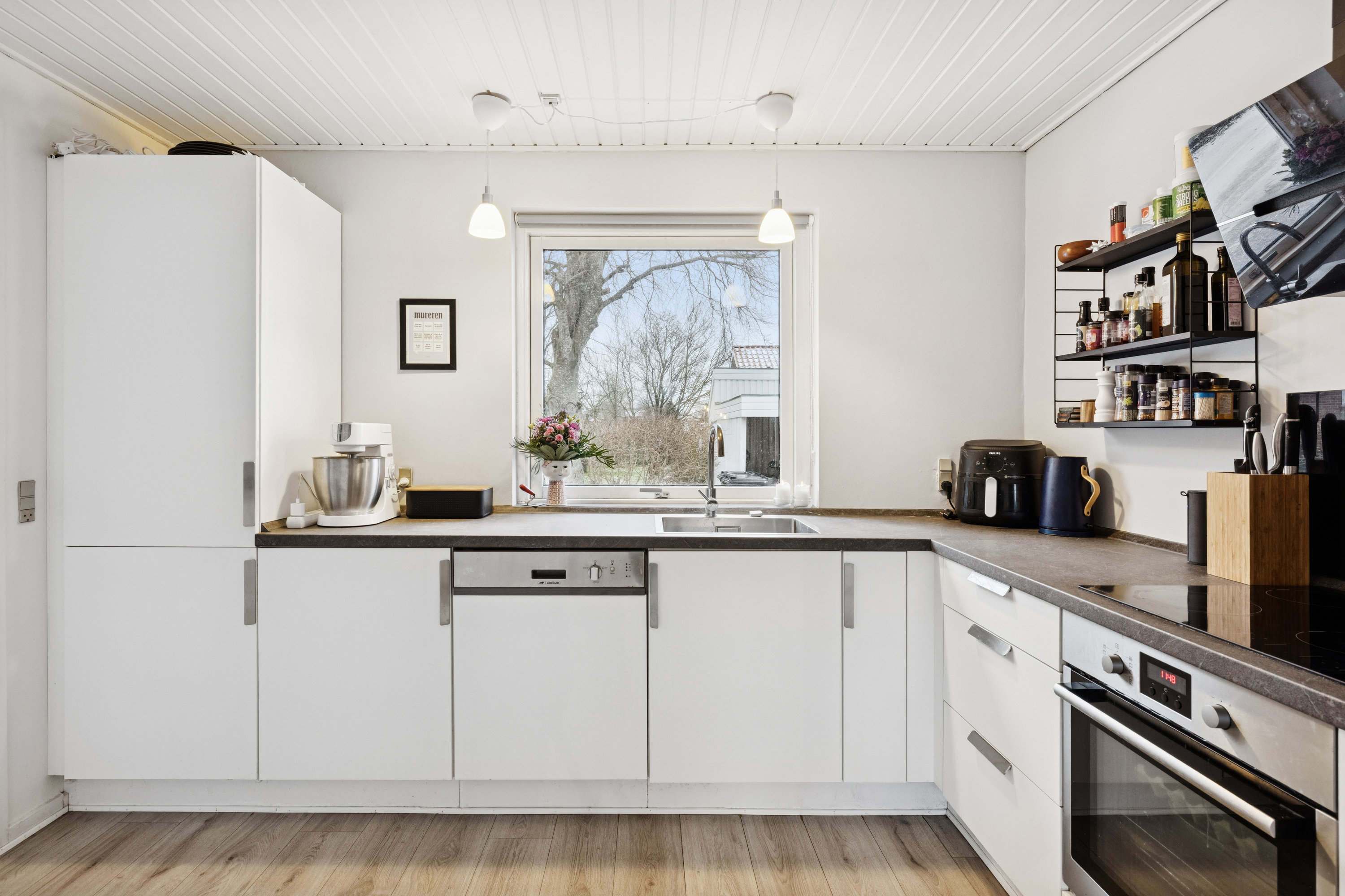 Fremhævet køkken billede i fuldskærmstilstand. Billede af Søvang 4, Sparkær, 8800 Viborg