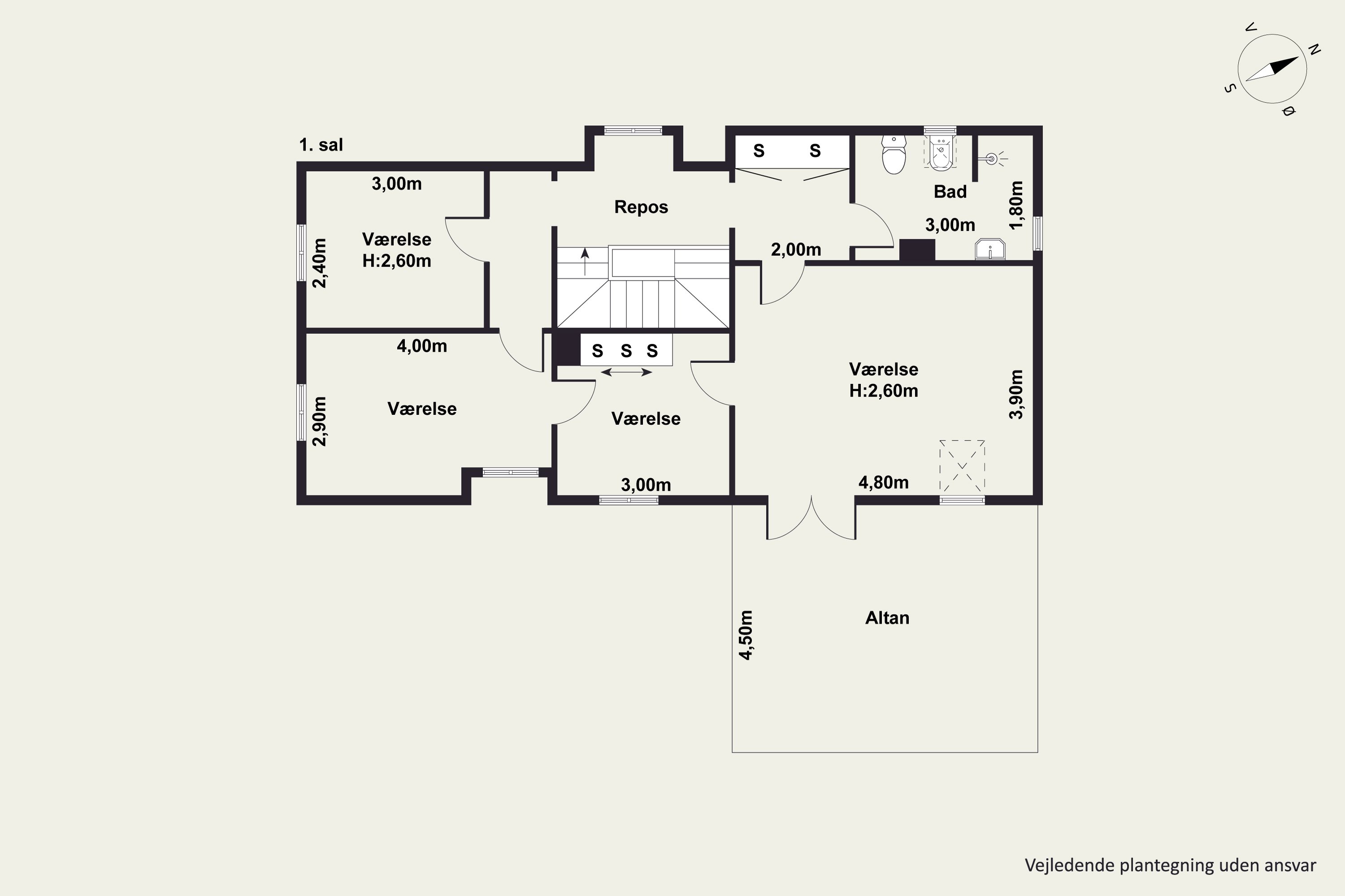 Plantegninger billede af Olsbæk Strandvej 33, 2670 Greve