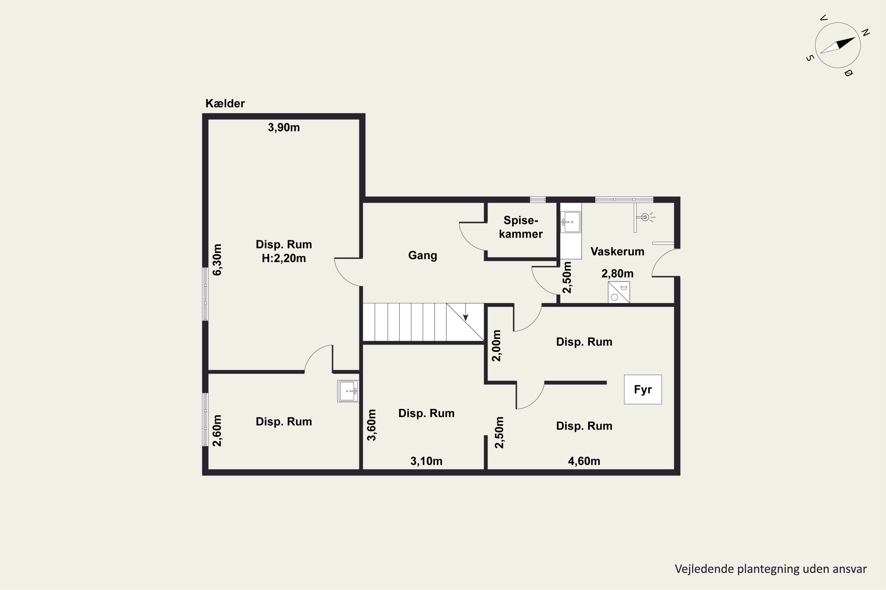 Plantegninger billede af Olsbæk Strandvej 33, 2670 Greve