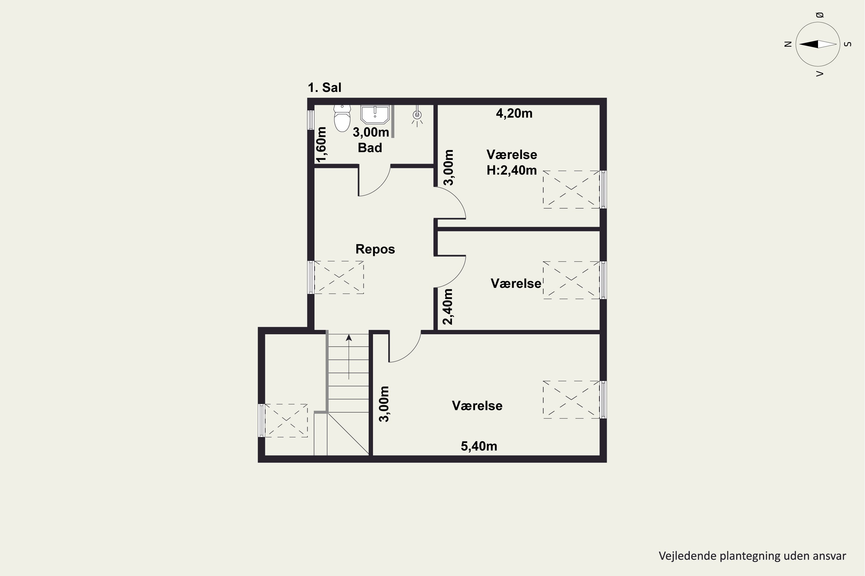 Plantegninger billede af Tyttebærhaven 17, 2670 Greve