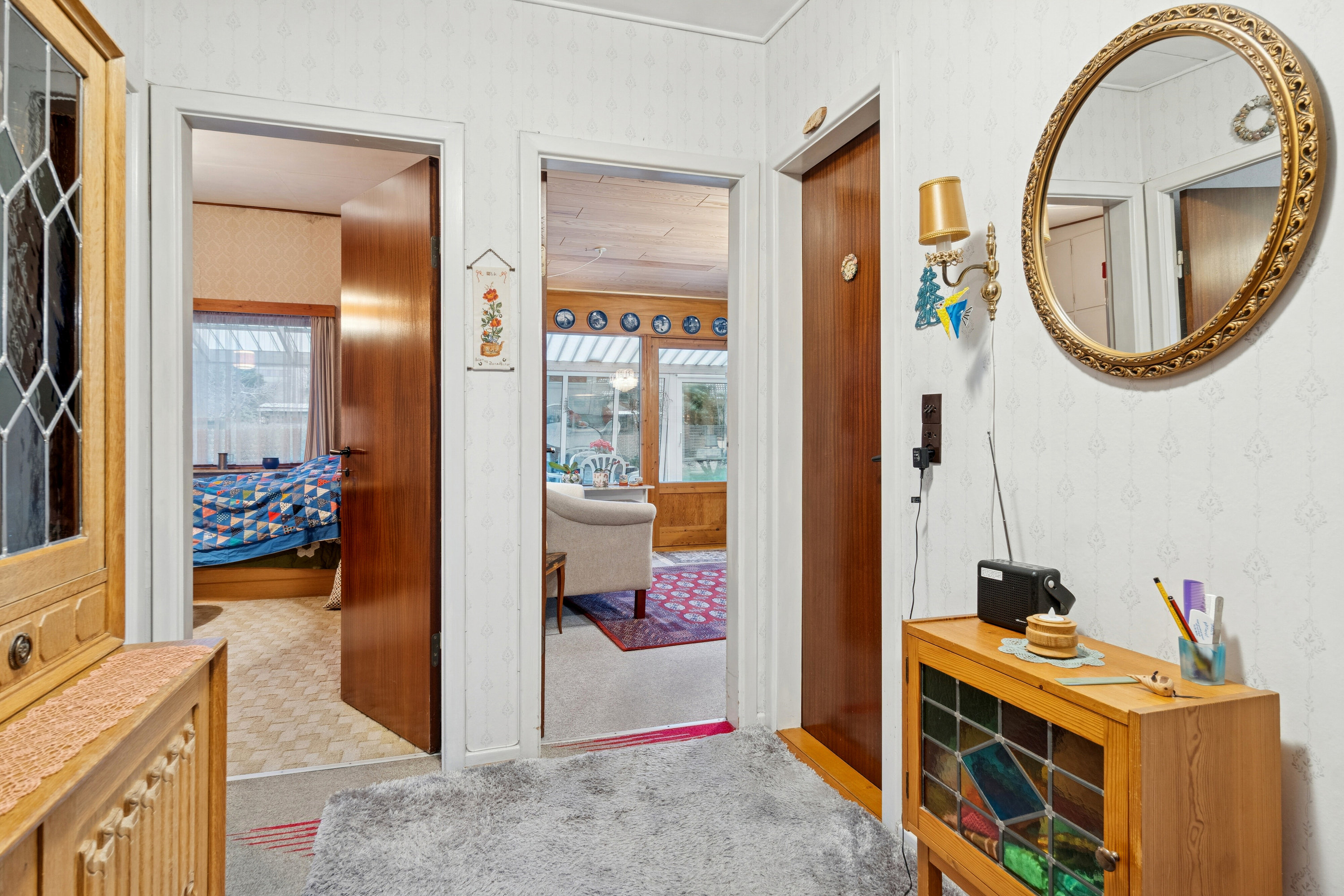 Fremhævet gang billede i fuldskærmstilstand. Billede af Holmehøj 8, 8270 Højbjerg