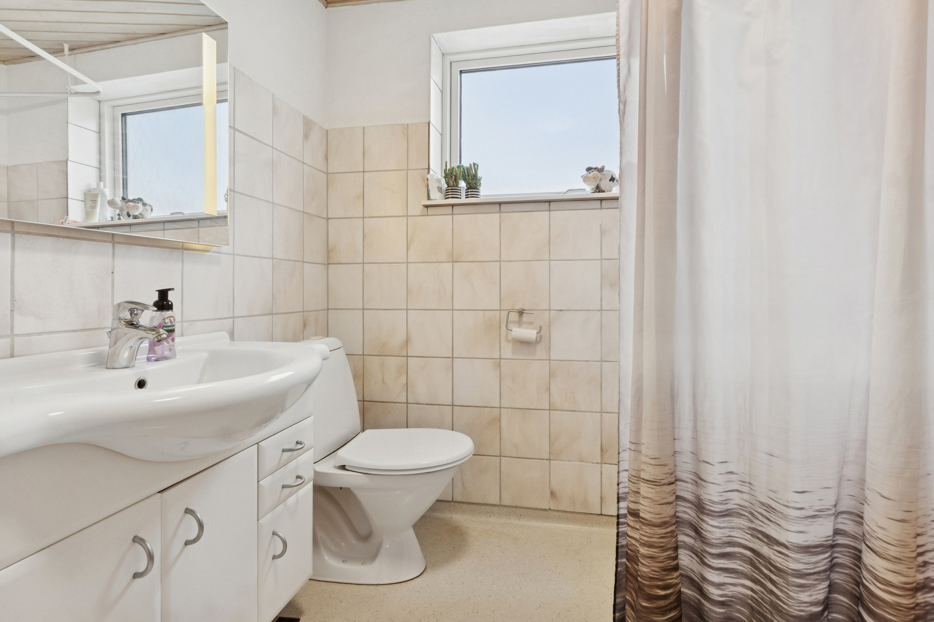 Fremhævet badeværelse billede i fuldskærmstilstand. Billede af Nørregade 33, 5900 Rudkøbing