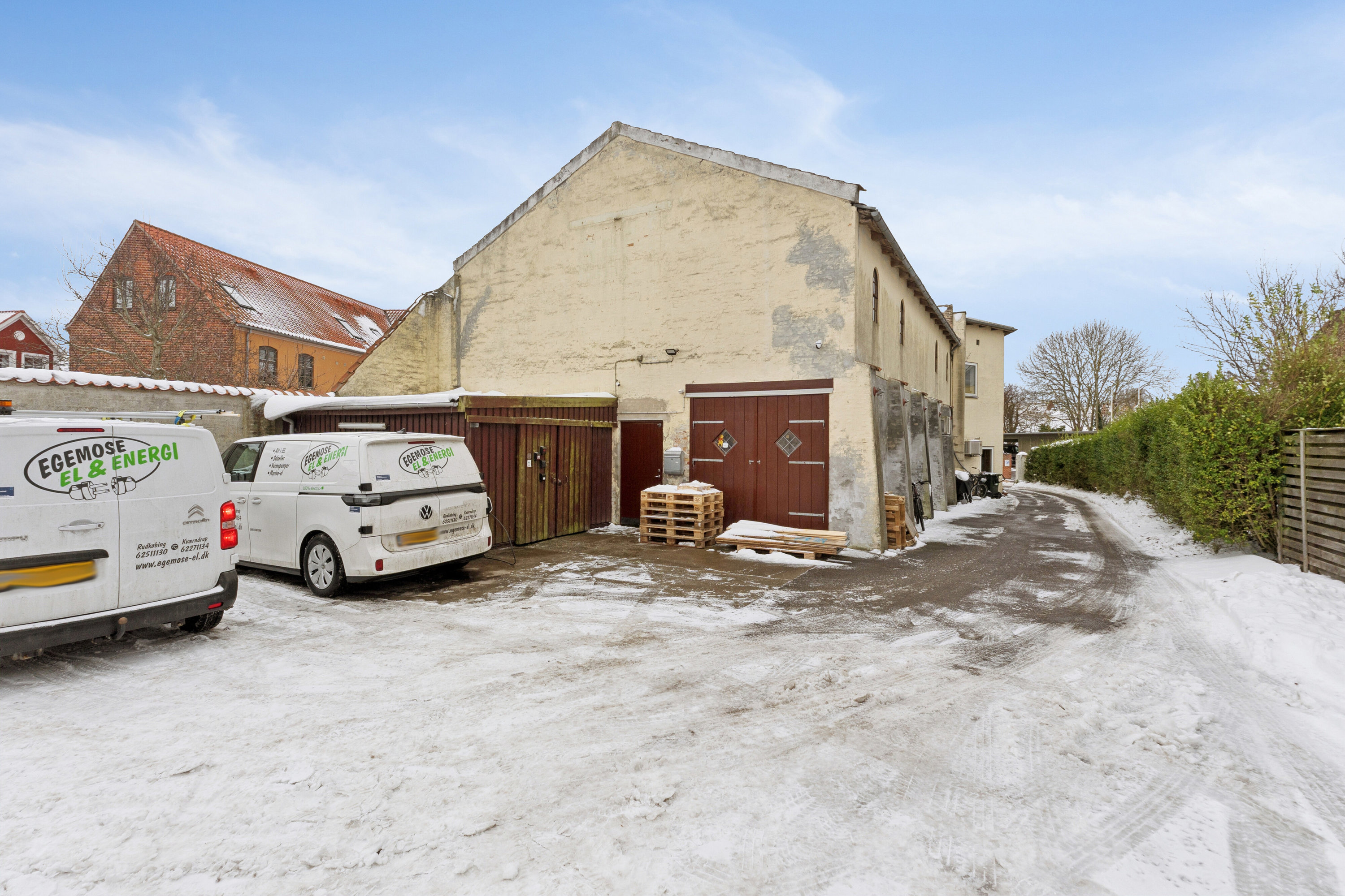 Fremhævet set fra vejen billede i fuldskærmstilstand. Billede af Nørregade 33, 5900 Rudkøbing