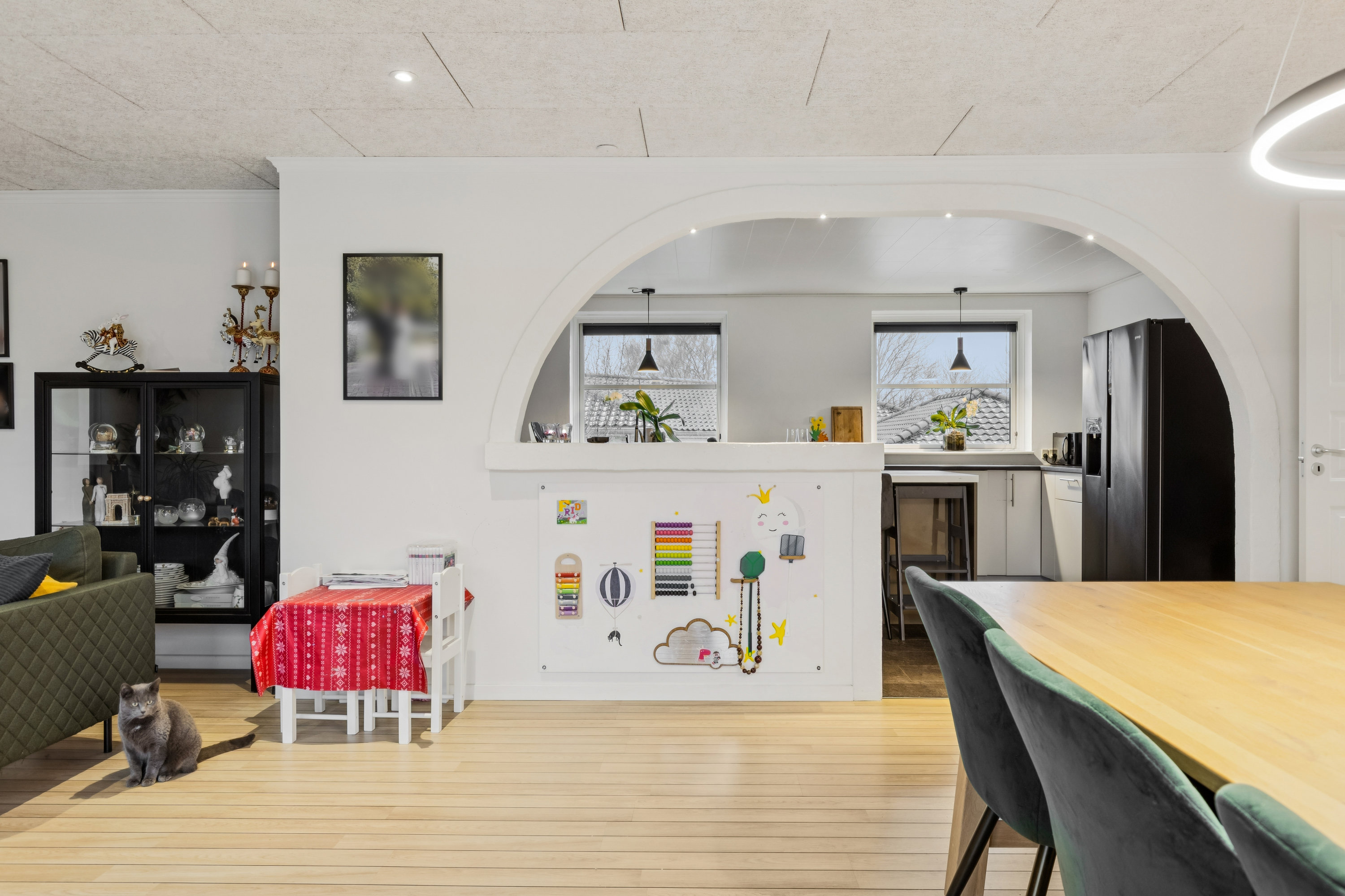 Fremhævet stue billede i fuldskærmstilstand. Billede af Vesterbjergvej 22, 4460 Snertinge