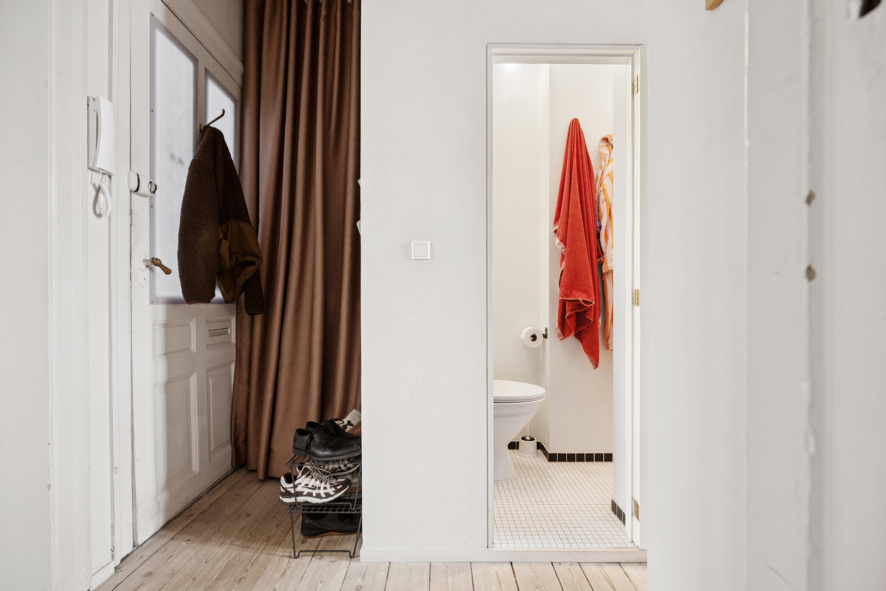 Fremhævet gang billede i fuldskærmstilstand. Billede af Nordre Fasanvej 118, 3. th., 2000 Frederiksberg