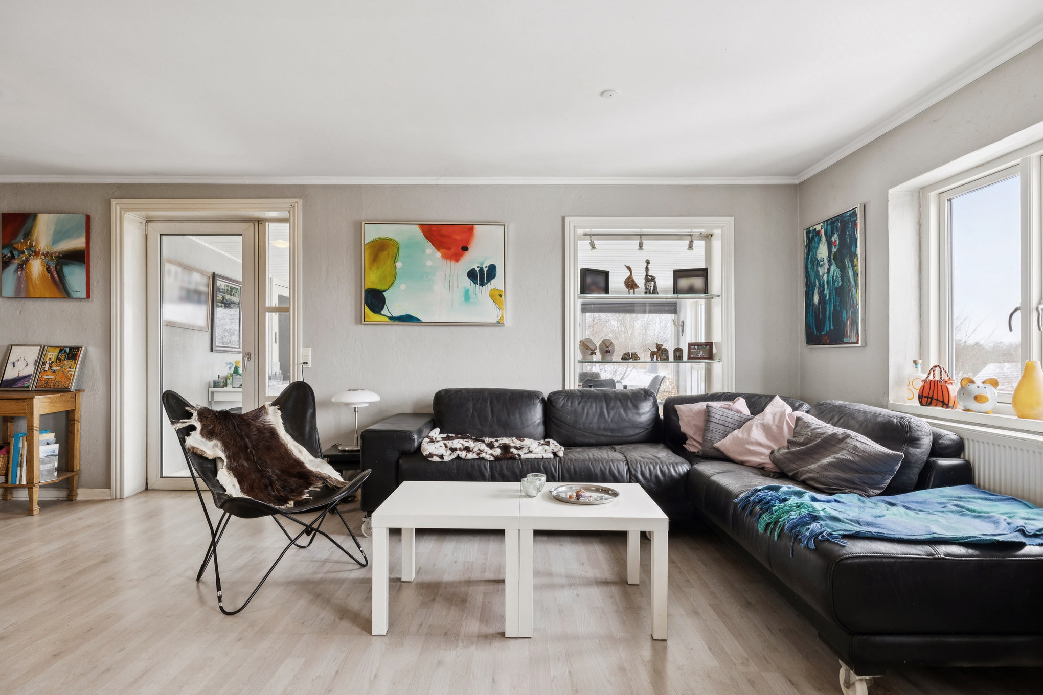 Fremhævet stue billede i fuldskærmstilstand. Billede af Kærgade 229, st.. tv., 8940 Randers SV