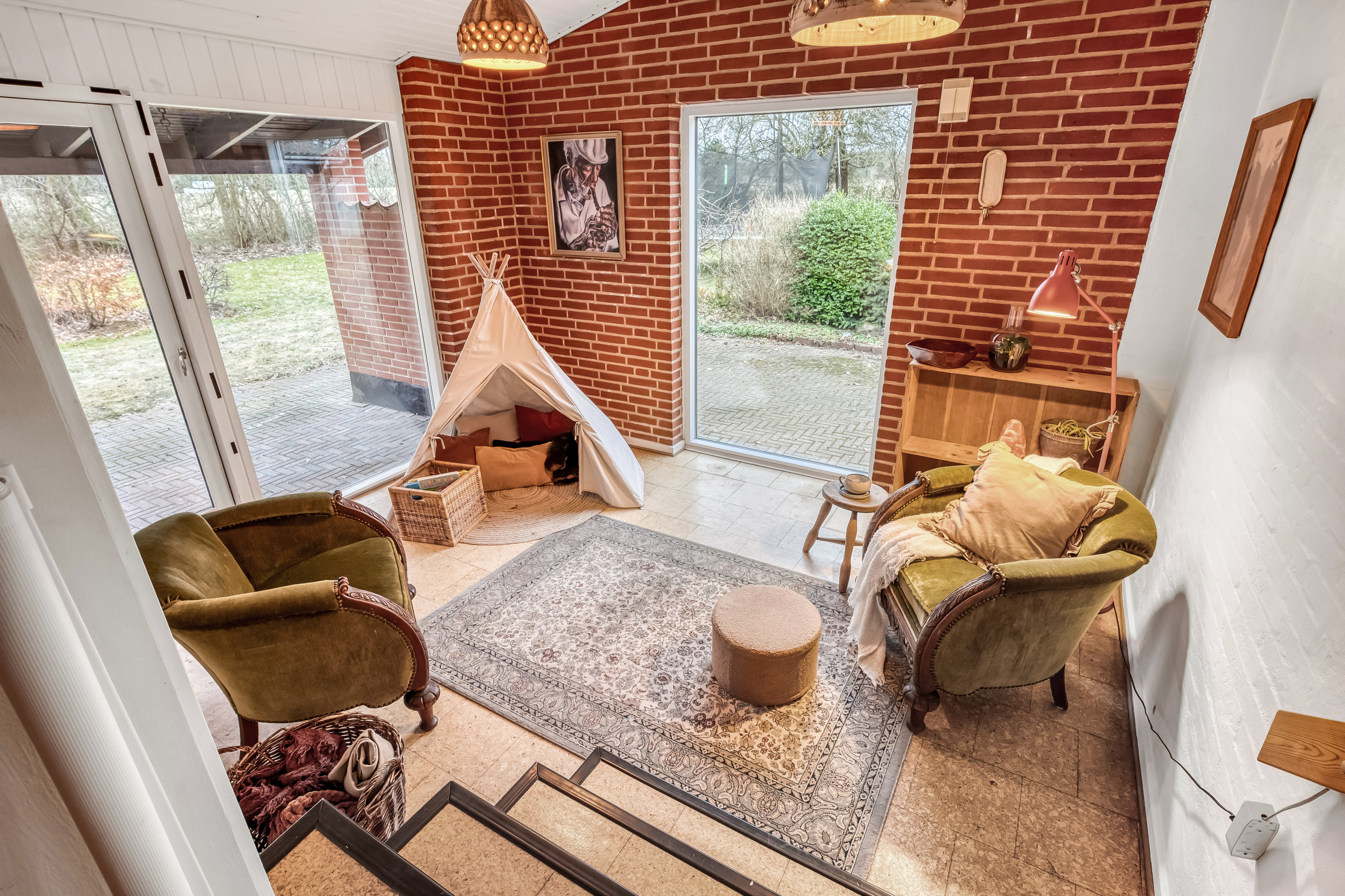 Fremhævet stue billede i fuldskærmstilstand. Billede af Vilhelmsborgvej 3, 7500 Holstebro