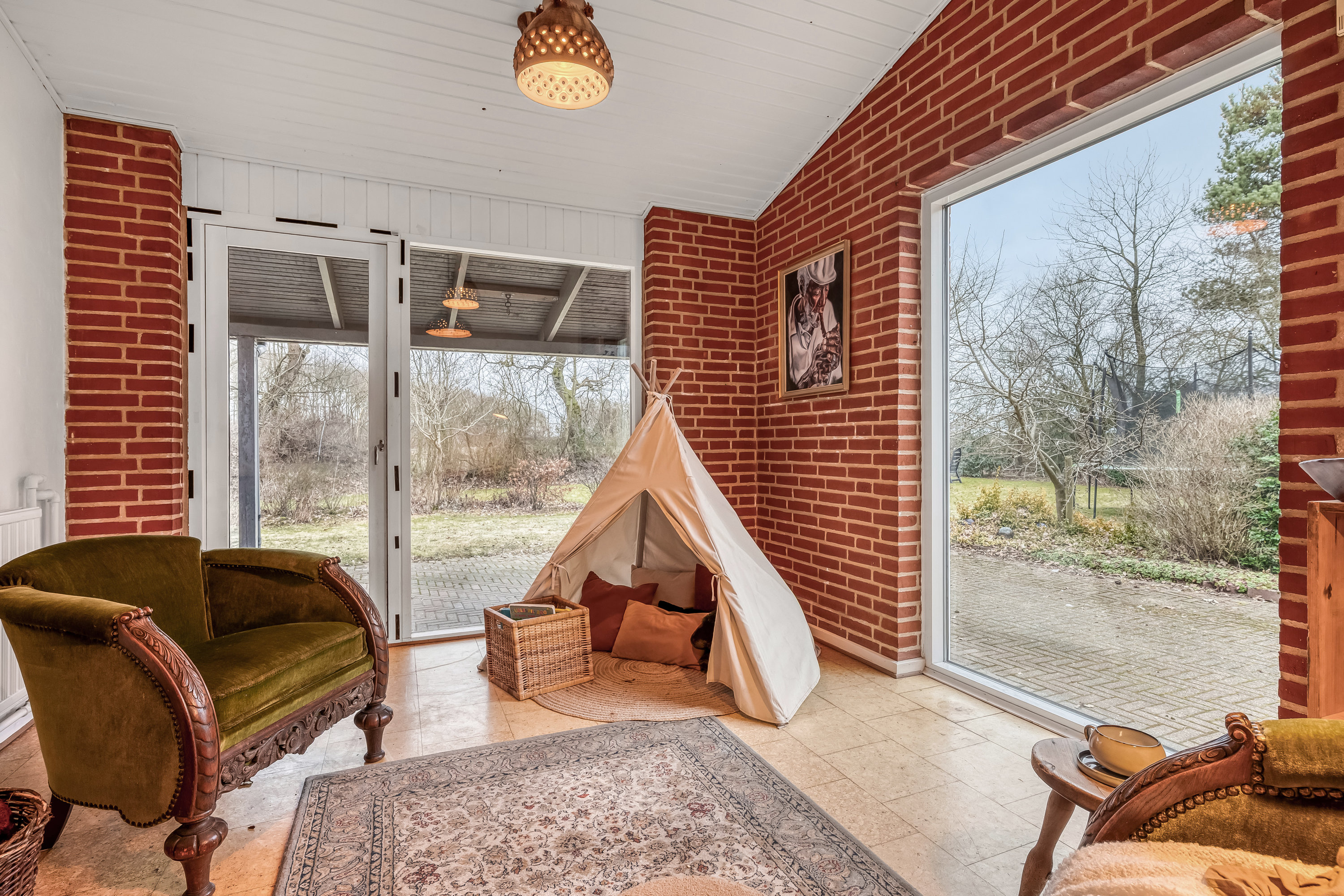 Fremhævet stue billede i fuldskærmstilstand. Billede af Vilhelmsborgvej 3, 7500 Holstebro