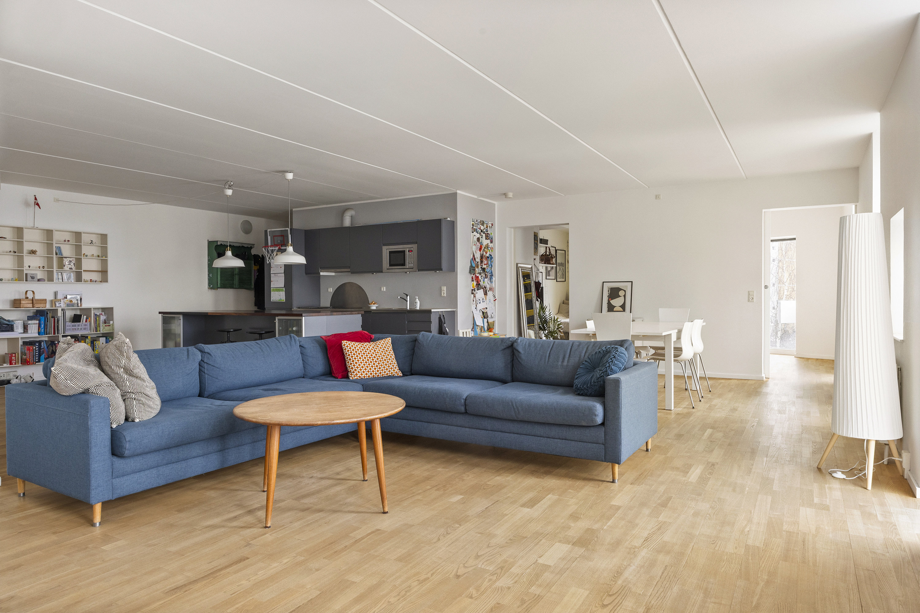 Fremhævet stue billede i fuldskærmstilstand. Billede af Rentemestervej 5, 1. tv., 2400 København NV