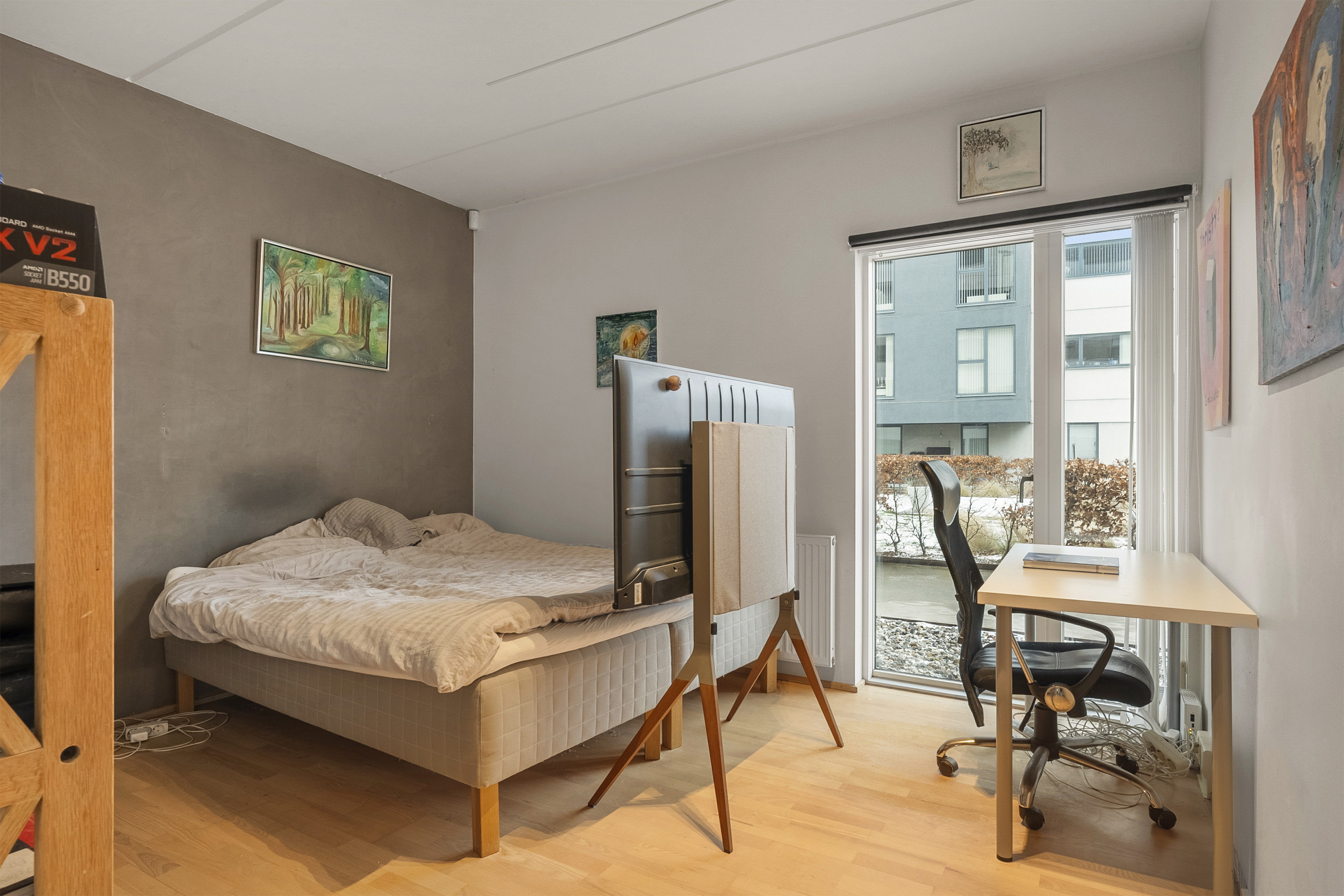 Fremhævet soveværelse billede i fuldskærmstilstand. Billede af Promenadebyen 6, st.., 5000 Odense C