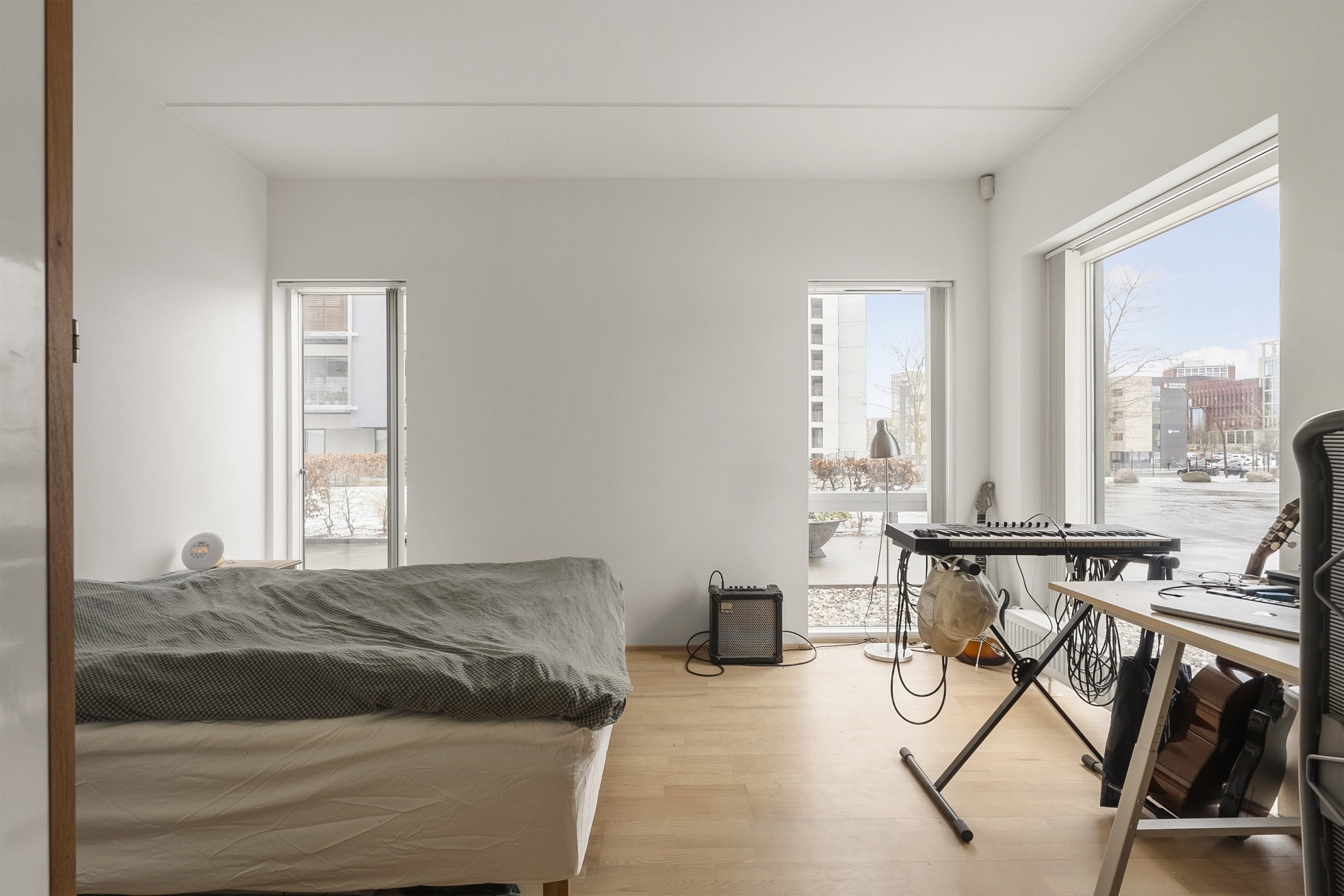 Fremhævet soveværelse billede i fuldskærmstilstand. Billede af Promenadebyen 6, st.., 5000 Odense C