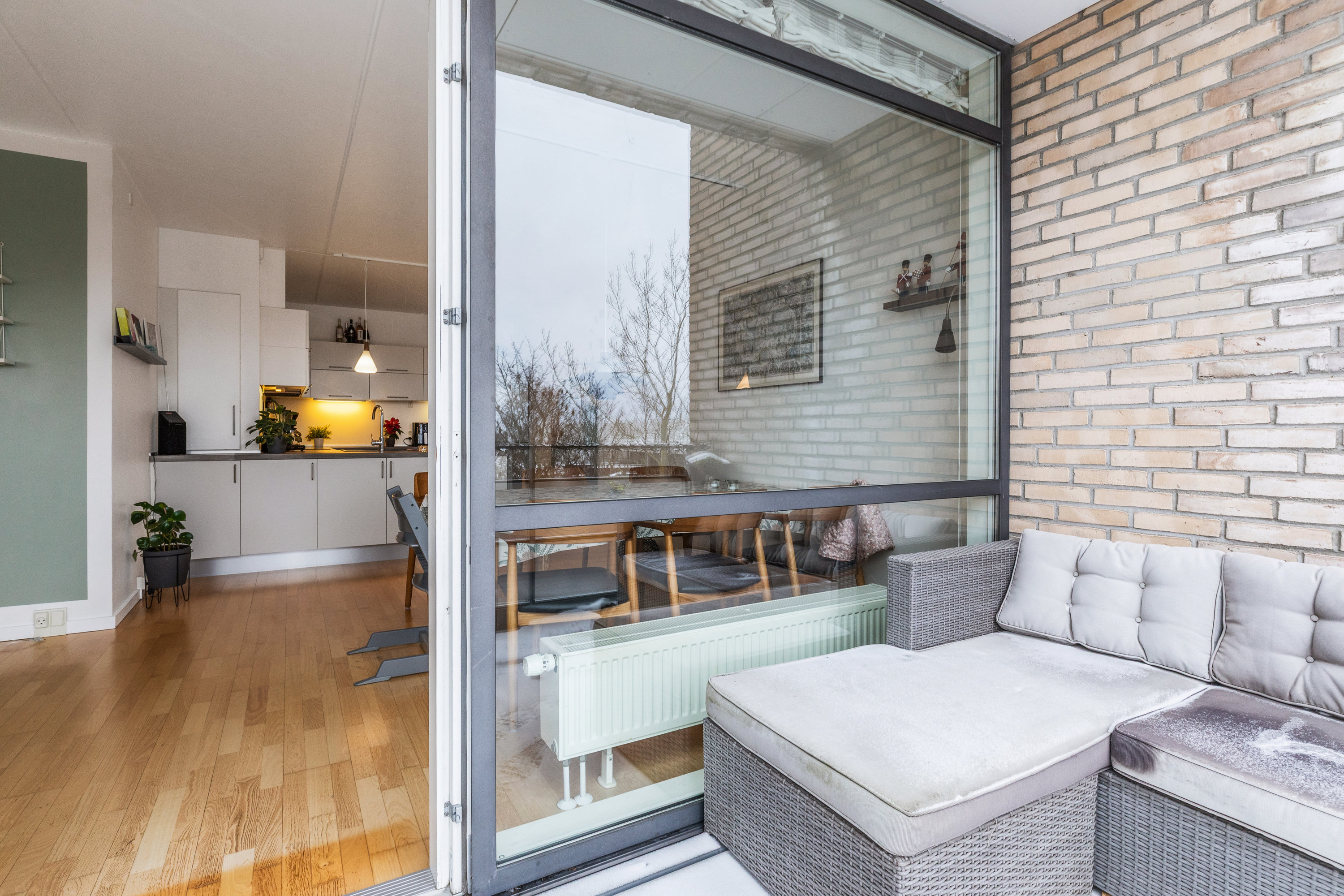 Fremhævet altan billede i fuldskærmstilstand. Billede af Berings Gade 8, 2. tv., Høje Taastrup, 2630 Taastrup