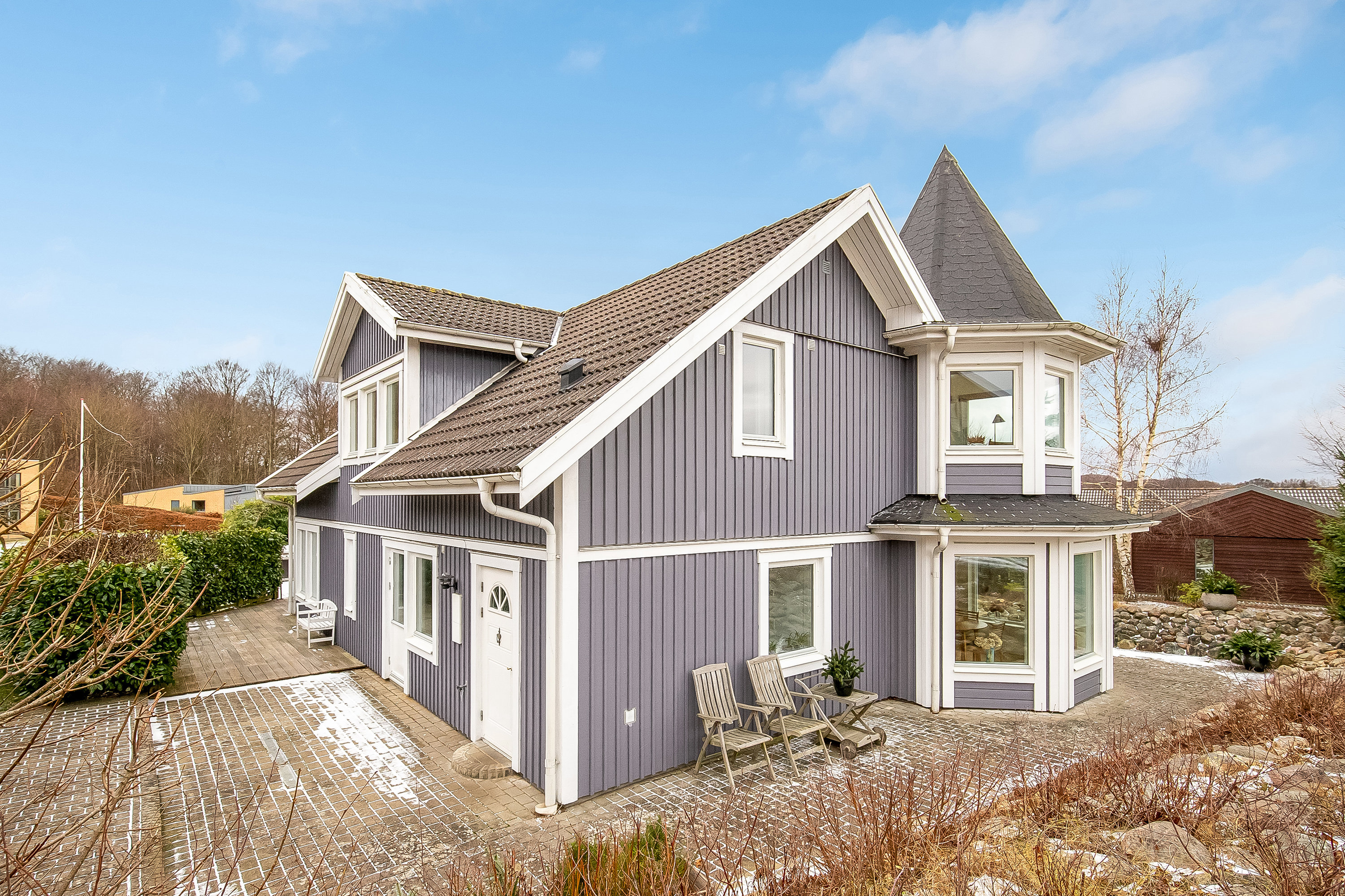 Fremhævet ejendommen billede i fuldskærmstilstand. Billede af Fjordvænget 30, Brejning, 7080 Børkop