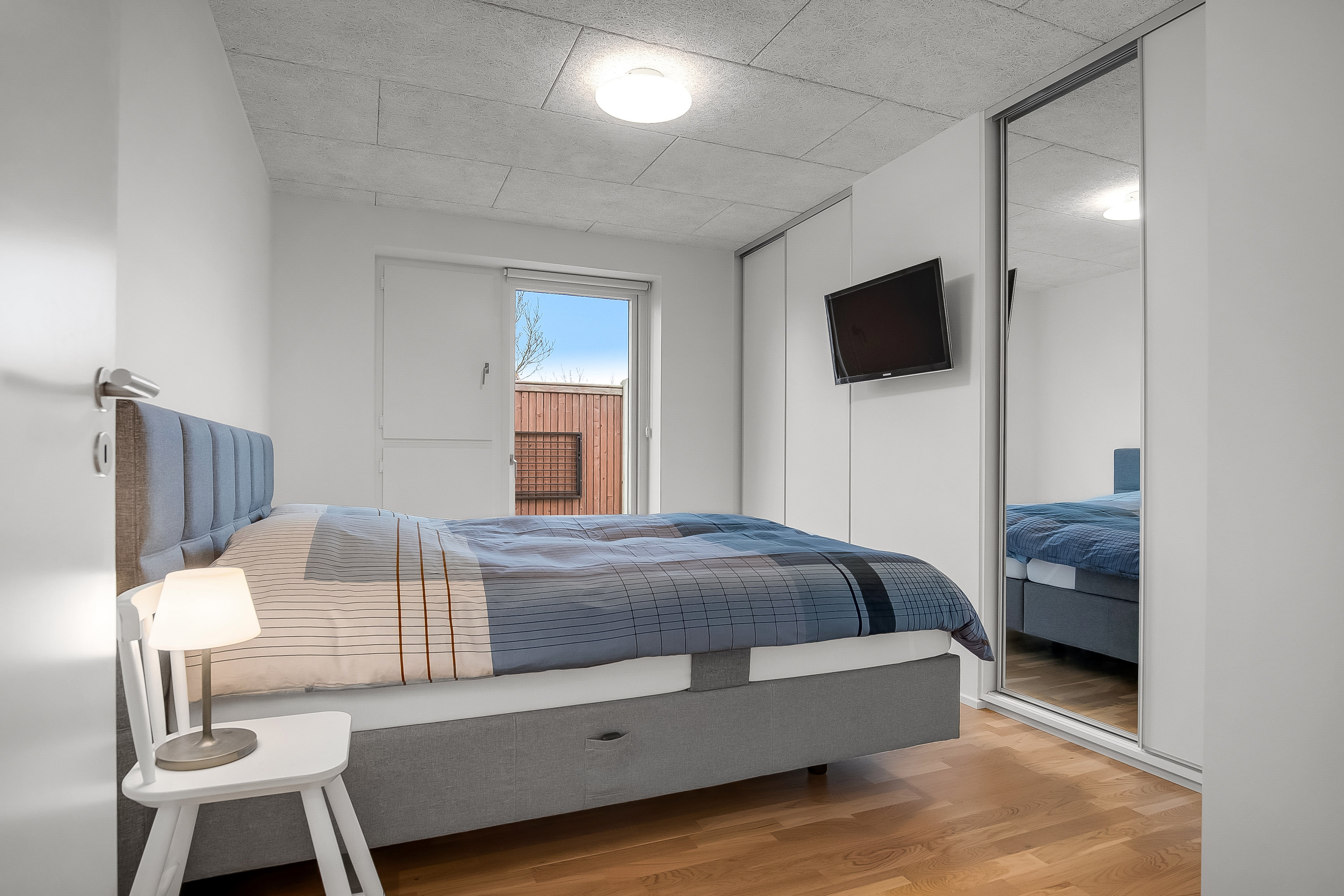 Fremhævet soveværelse billede i fuldskærmstilstand. Billede af Kløvervej 21, Søndermarken, 7100 Vejle