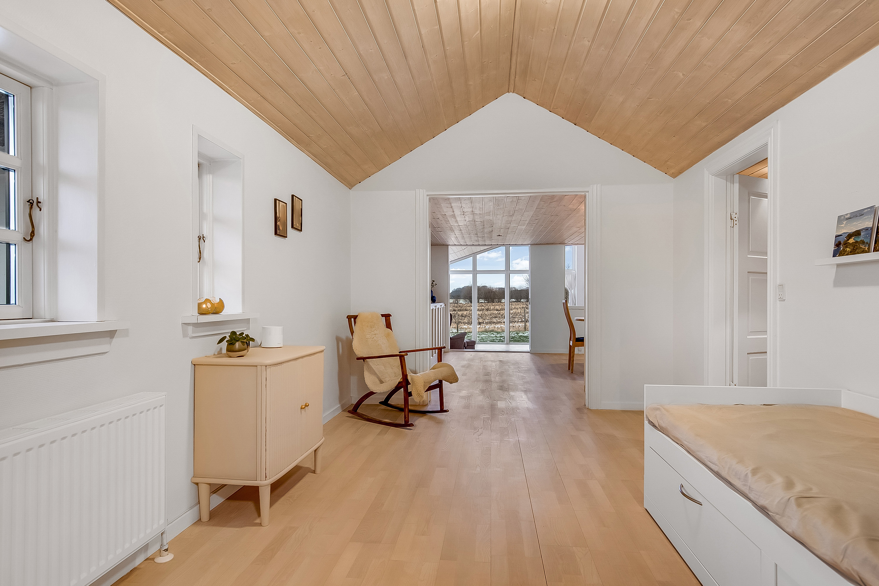 Fremhævet stue billede i fuldskærmstilstand. Billede af Skovbyvej 49, Andkær, 7080 Børkop