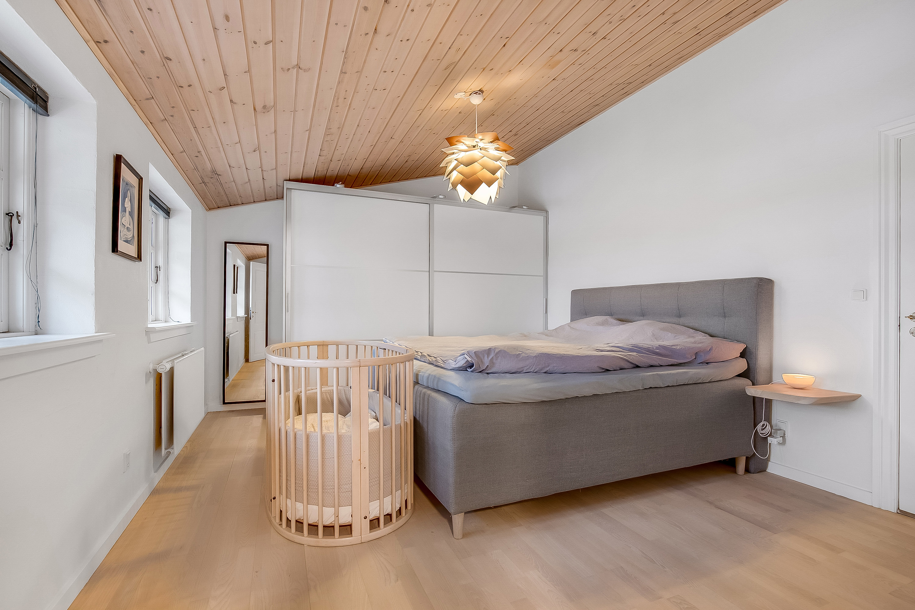 Fremhævet soveværelse billede i fuldskærmstilstand. Billede af Skovbyvej 49, Andkær, 7080 Børkop