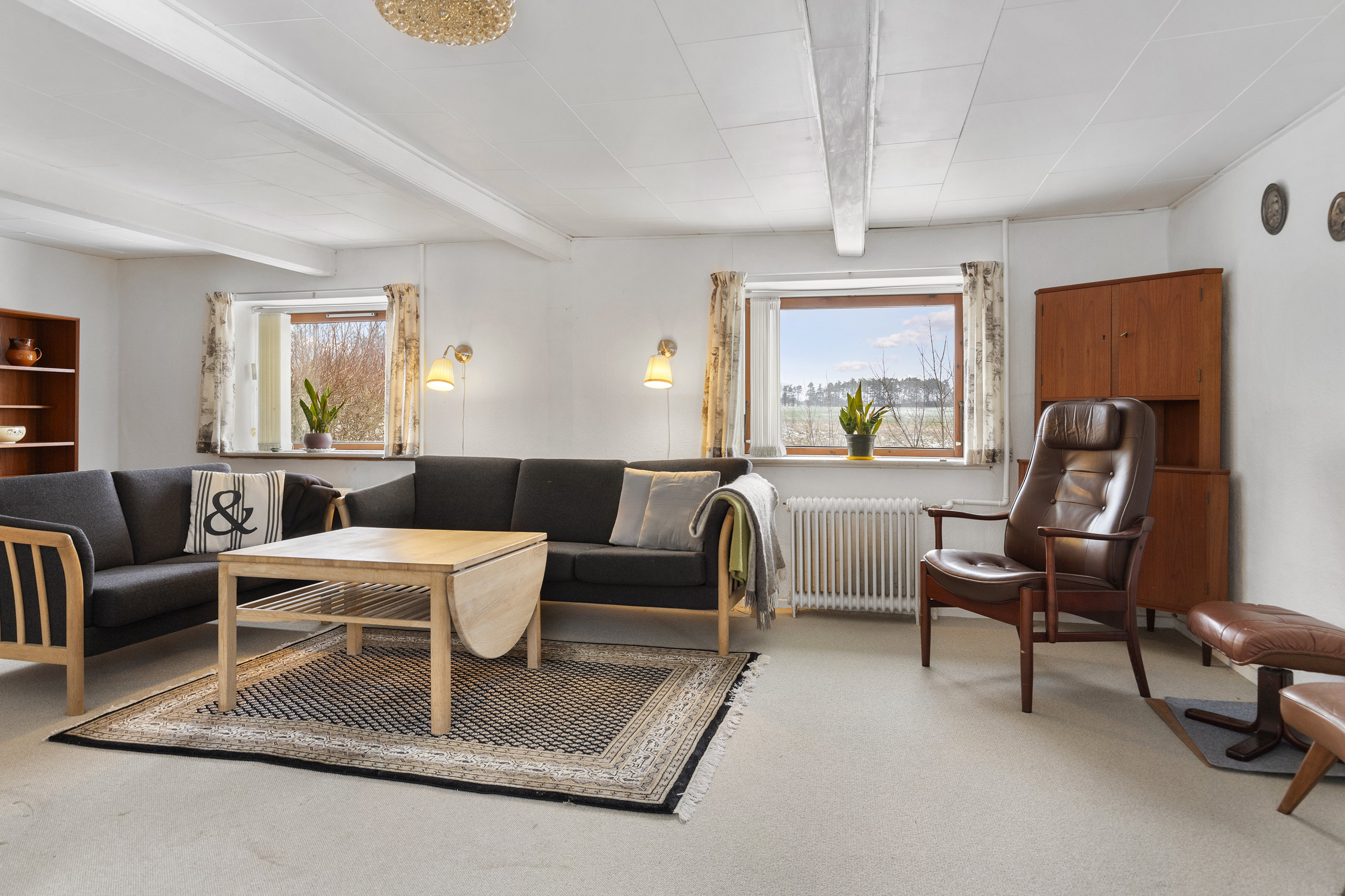 Fremhævet stue billede i fuldskærmstilstand. Billede af Trekronervej 140, Støttrup, 9620 Aalestrup