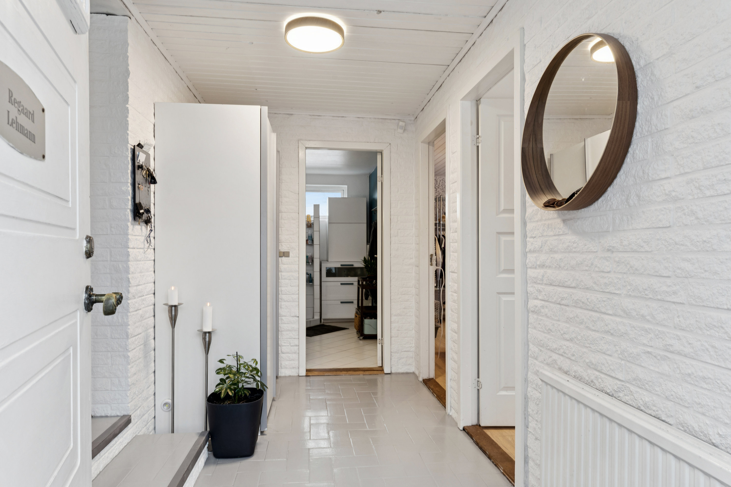 Fremhævet gang billede i fuldskærmstilstand. Billede af Vestervang 4, Fløng, 2640 Hedehusene