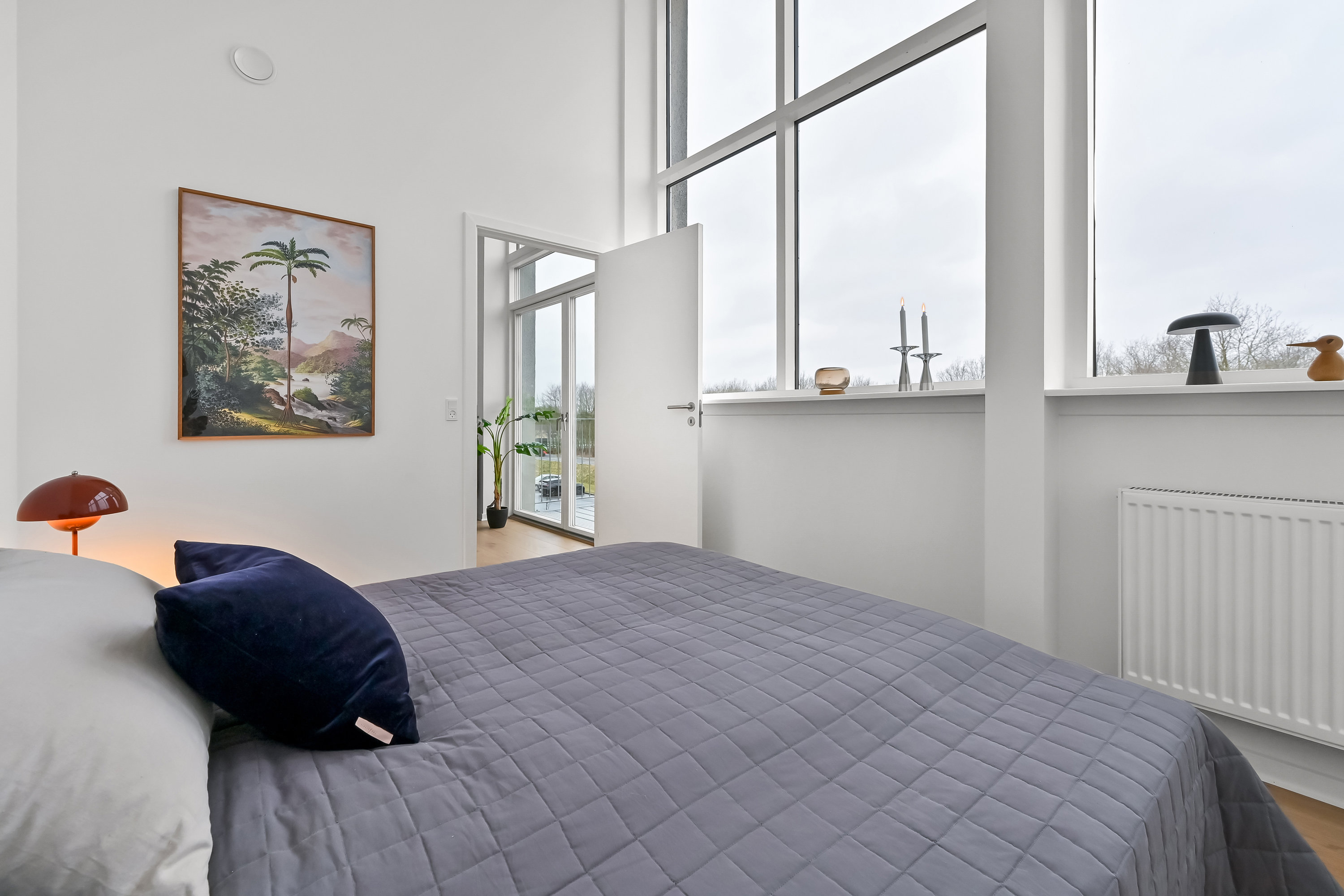 Fremhævet soveværelse billede i fuldskærmstilstand. Billede af Ny Gjellerupvej 4A, 1. 1., Hammerum, 7400 Herning