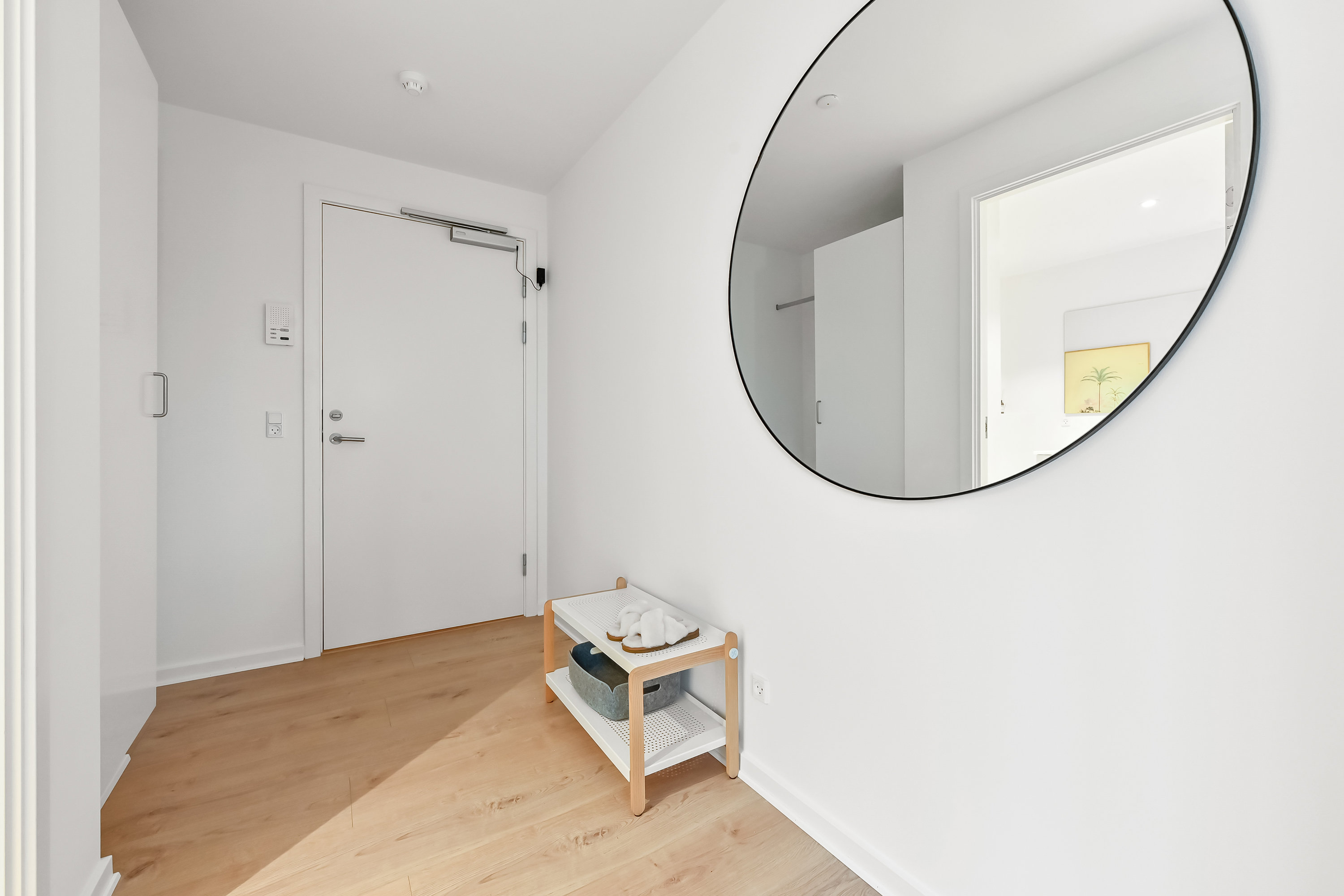 Fremhævet entré billede i fuldskærmstilstand. Billede af Ny Gjellerupvej 4A, 1. 1., Hammerum, 7400 Herning